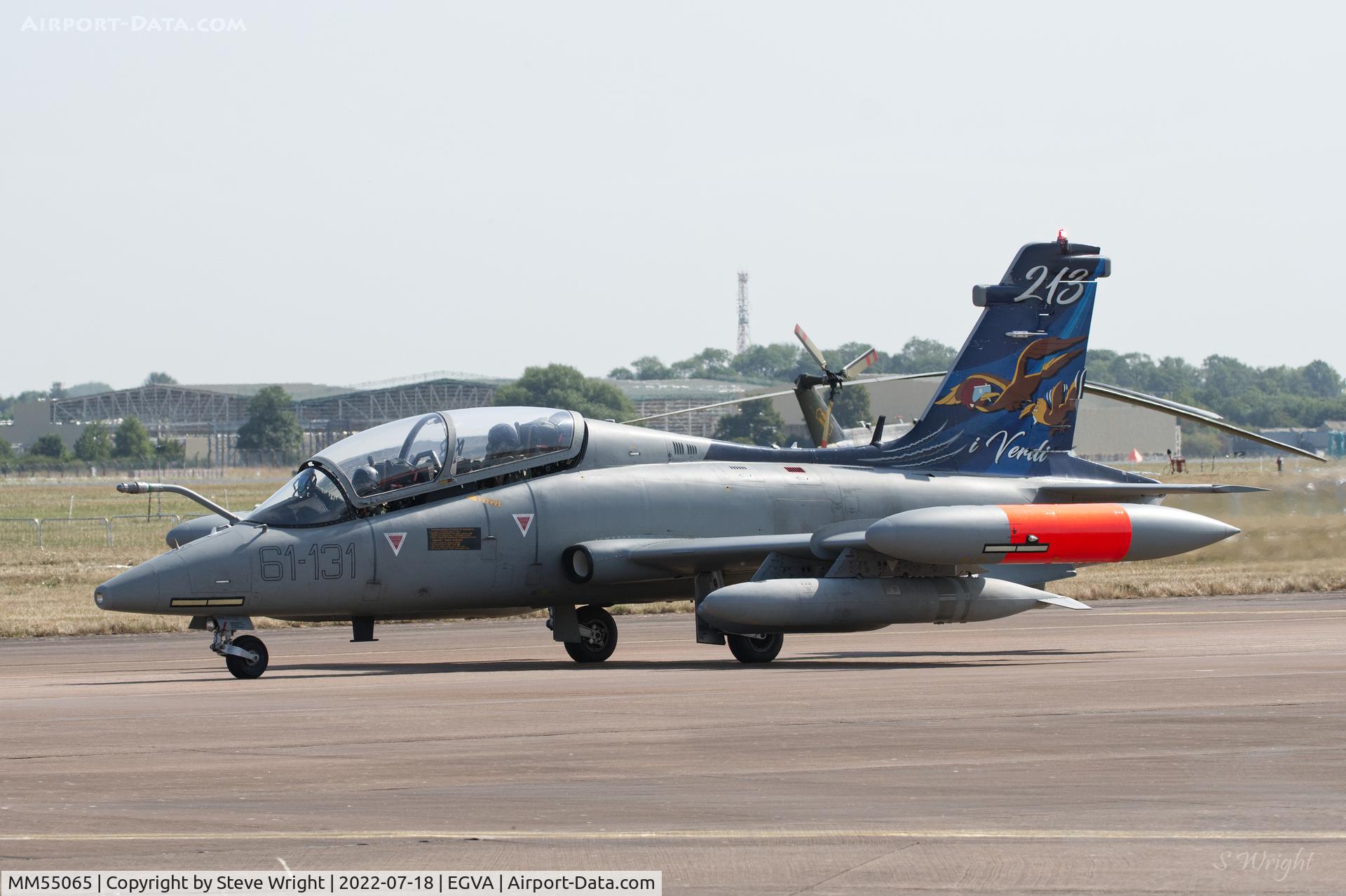MM55065, Aermacchi MB-339CD C/N 6865/195/CD004, Royal International Air Tattoo, RAF Fairford UK