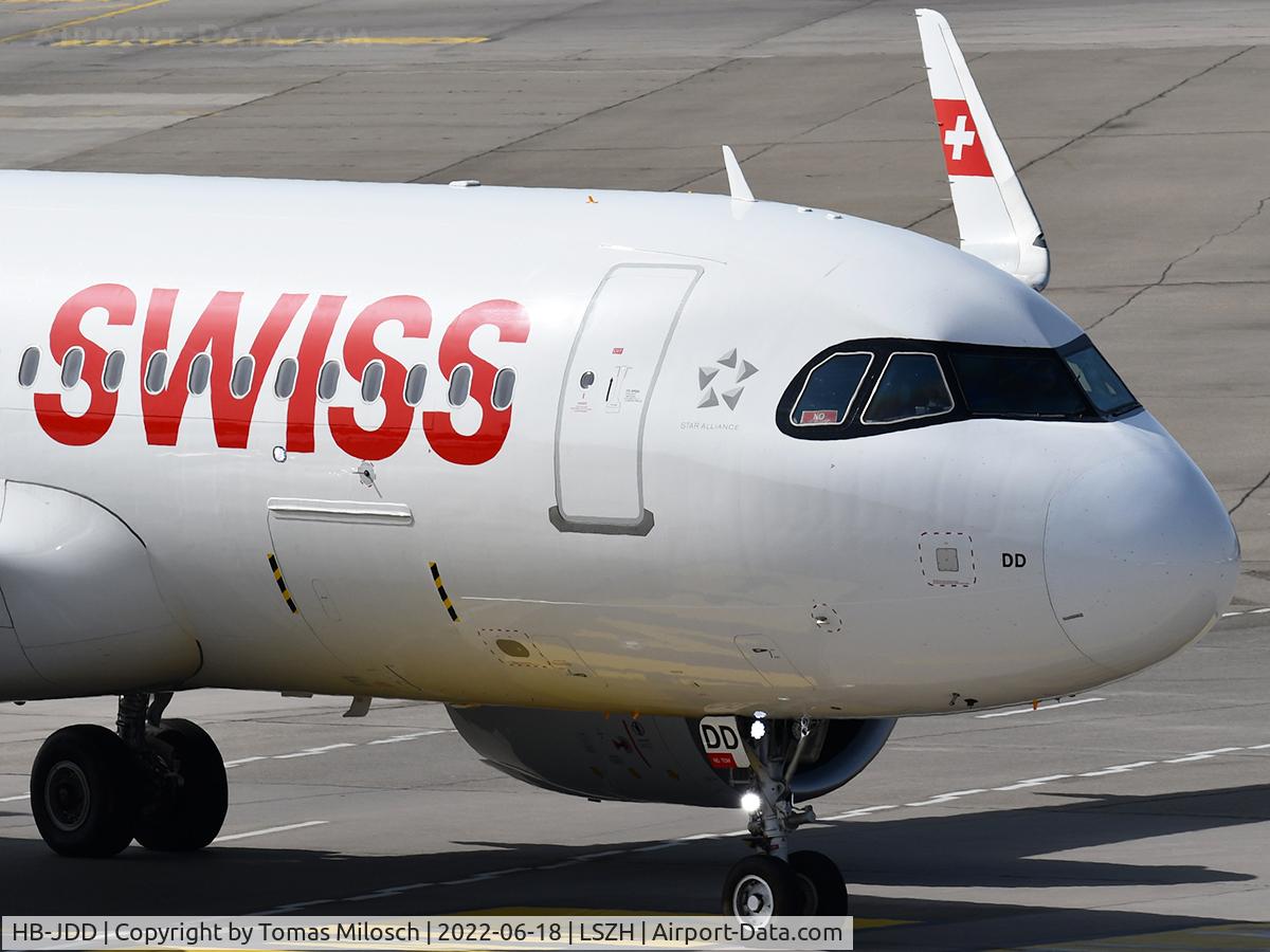 HB-JDD, 2021 Airbus A320-271N C/N 10944, 