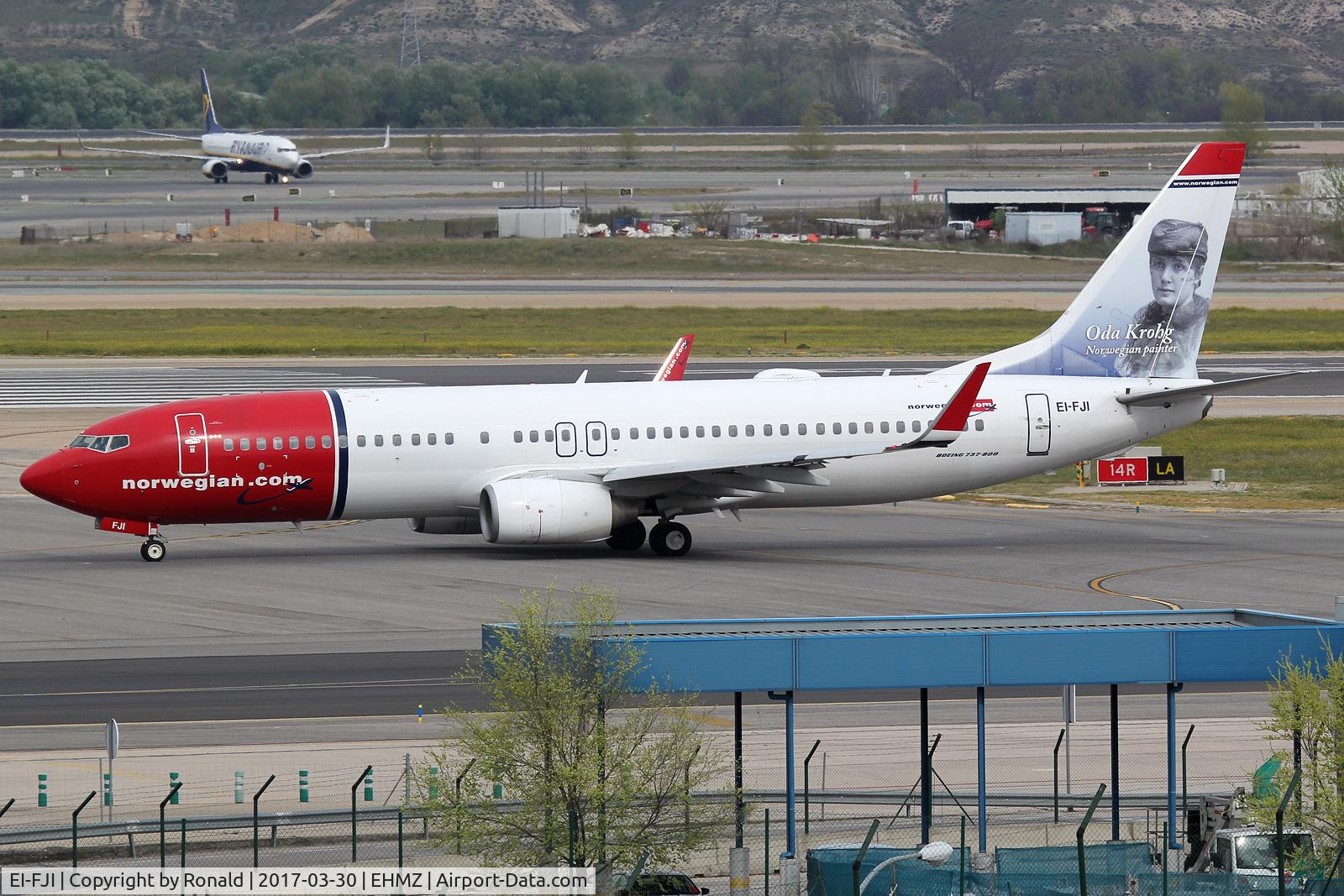 EI-FJI, 2010 Boeing 737-8JP C/N 37817, at mad