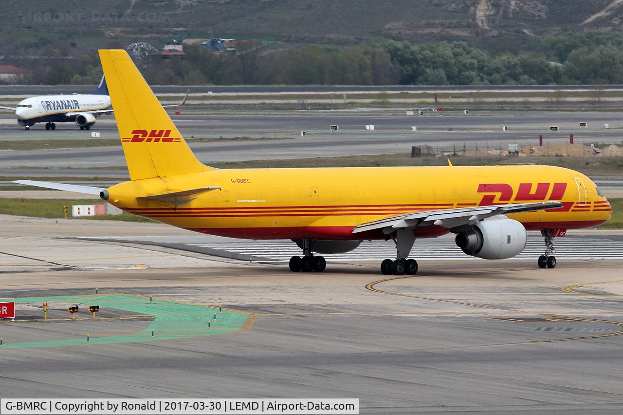 G-BMRC, 1988 Boeing 757-236/SF C/N 24072, at mad