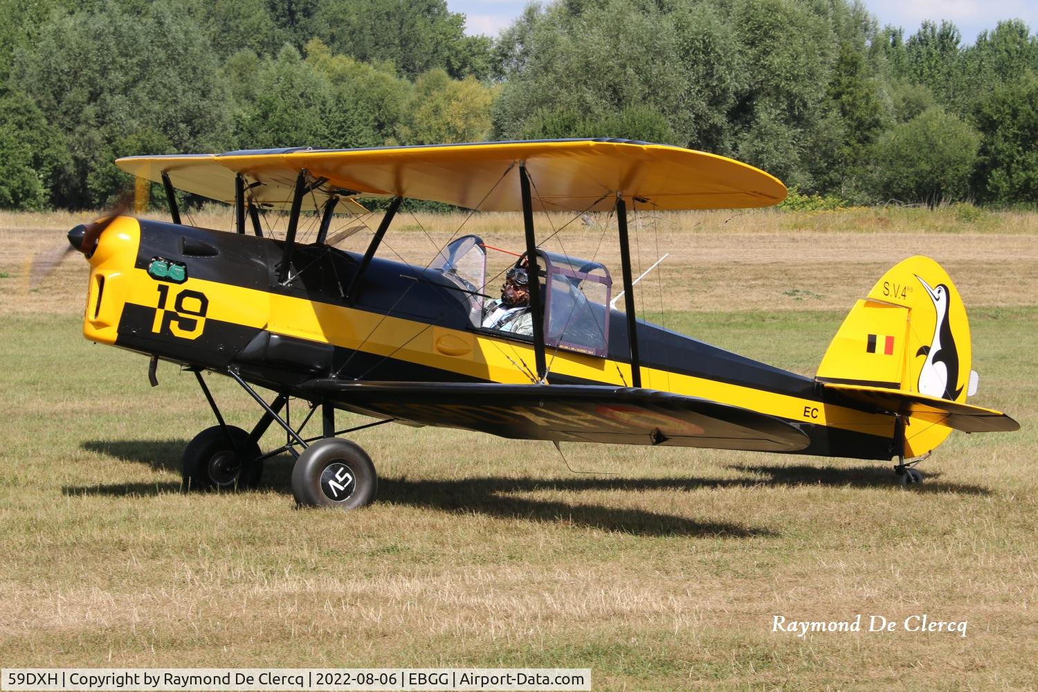 59DXH, 2020 Ultralight Concept SV4-RS C/N 70, Tailwheelmeet at Overboelare.