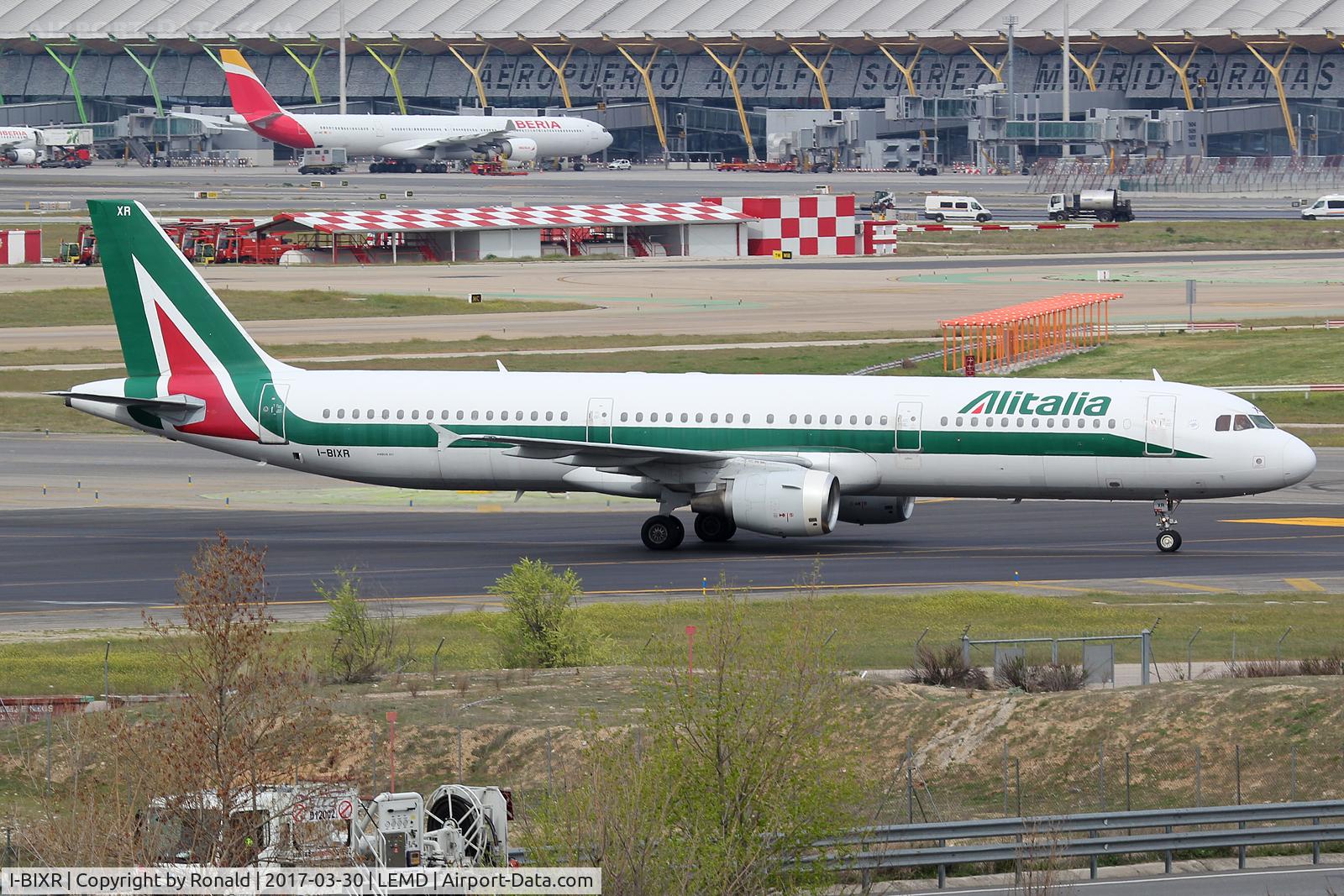 I-BIXR, 1997 Airbus A321-112 C/N 593, at mad