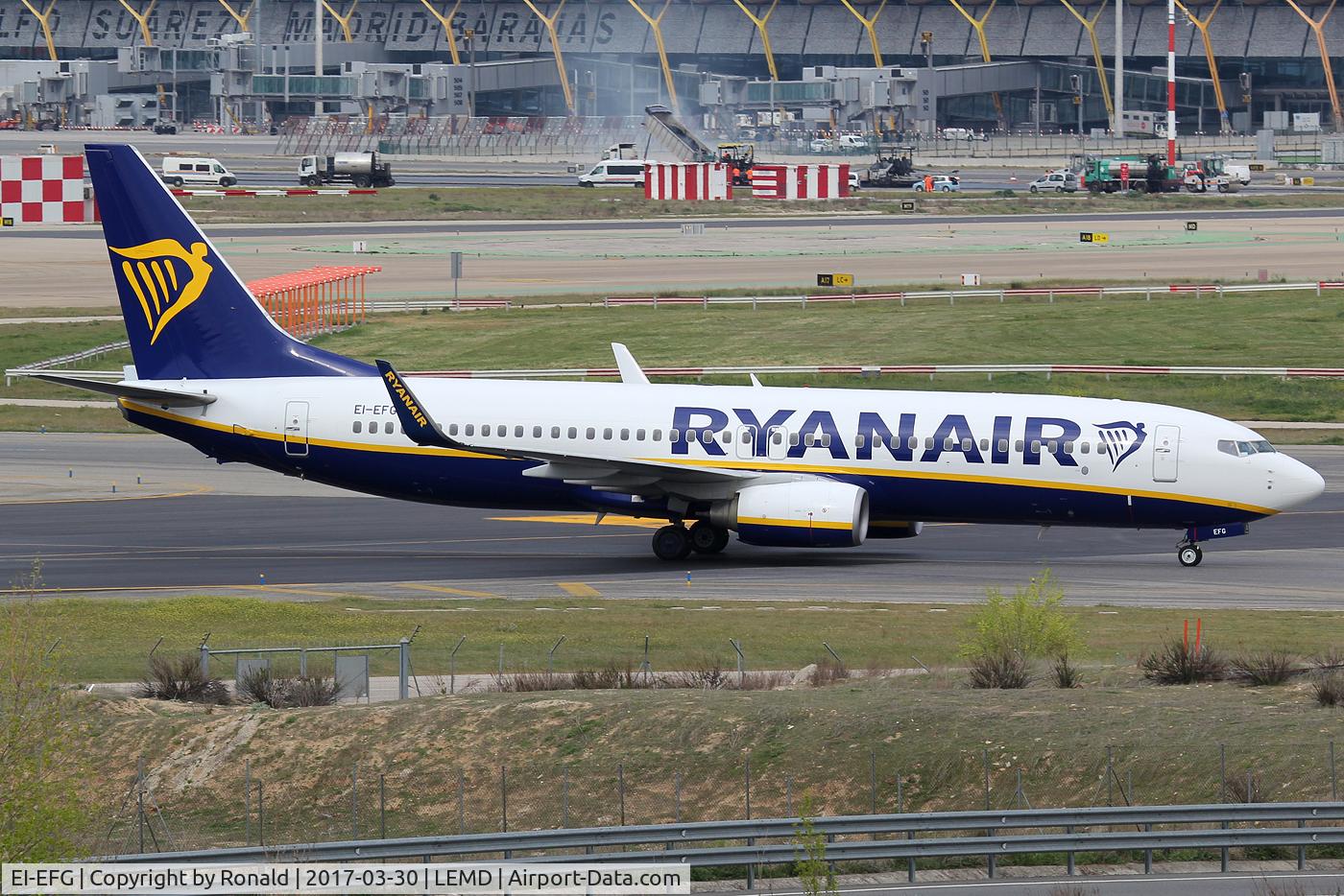 EI-EFG, 2009 Boeing 737-8AS C/N 35014, at mad