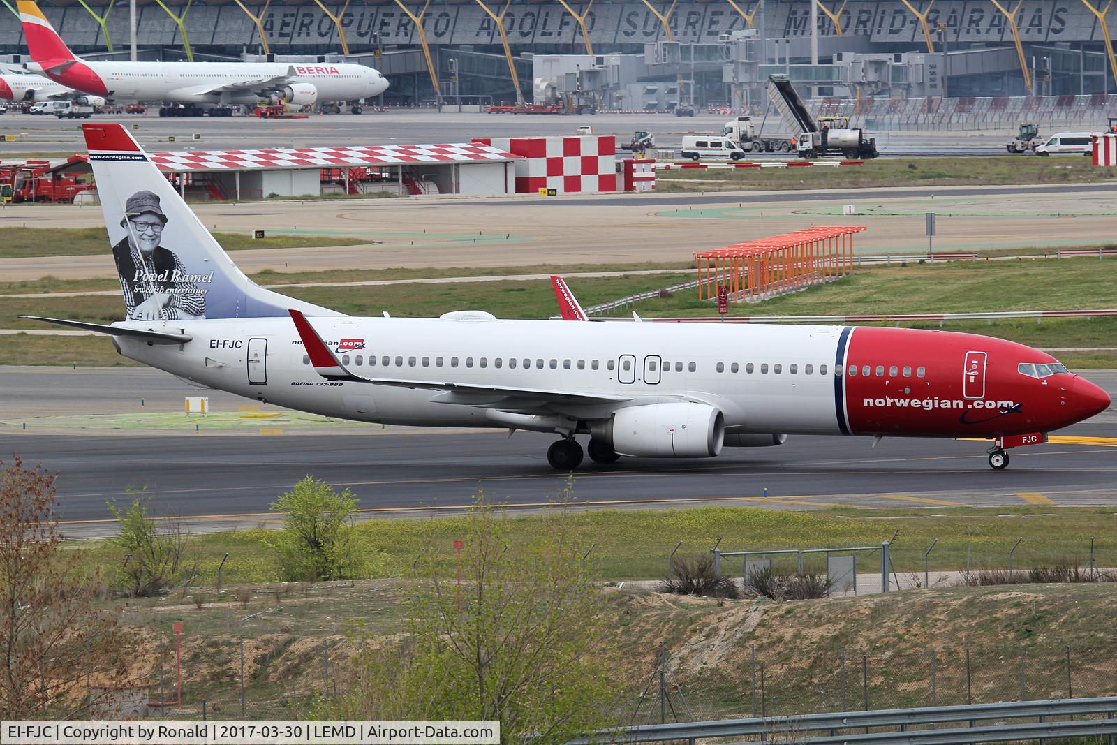EI-FJC, 2011 Boeing 737-81D C/N 39412, at mad