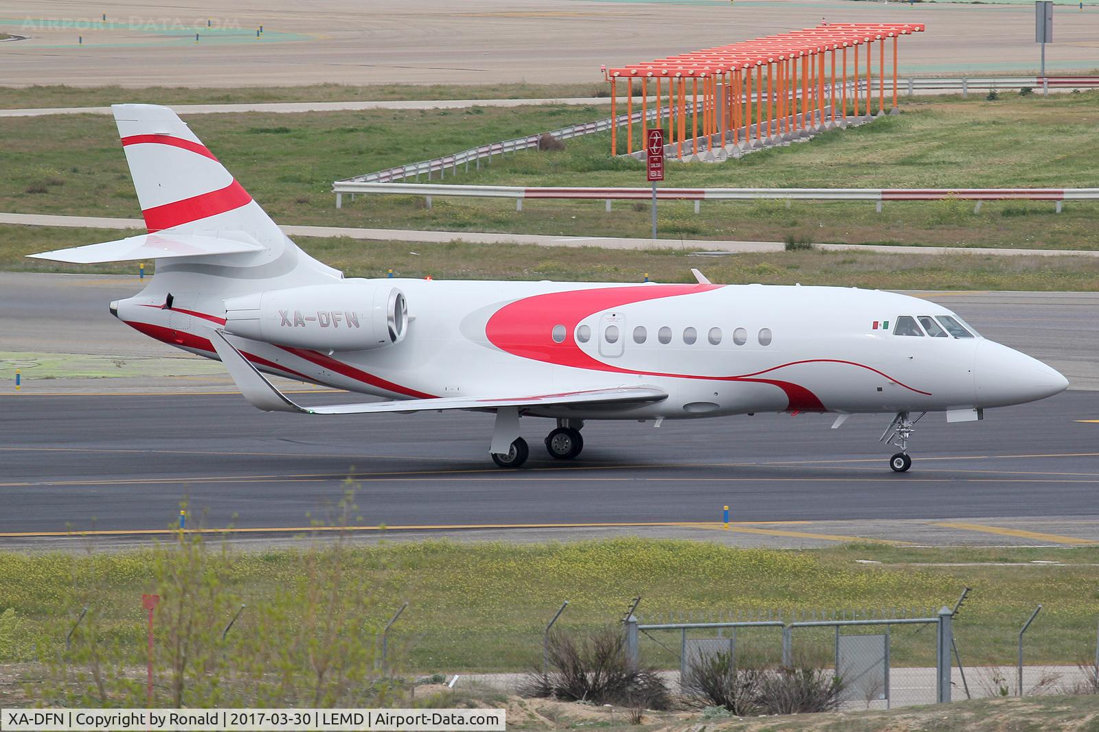 XA-DFN, 2015 Dassault Falcon 2000EX C/N 289, at mad