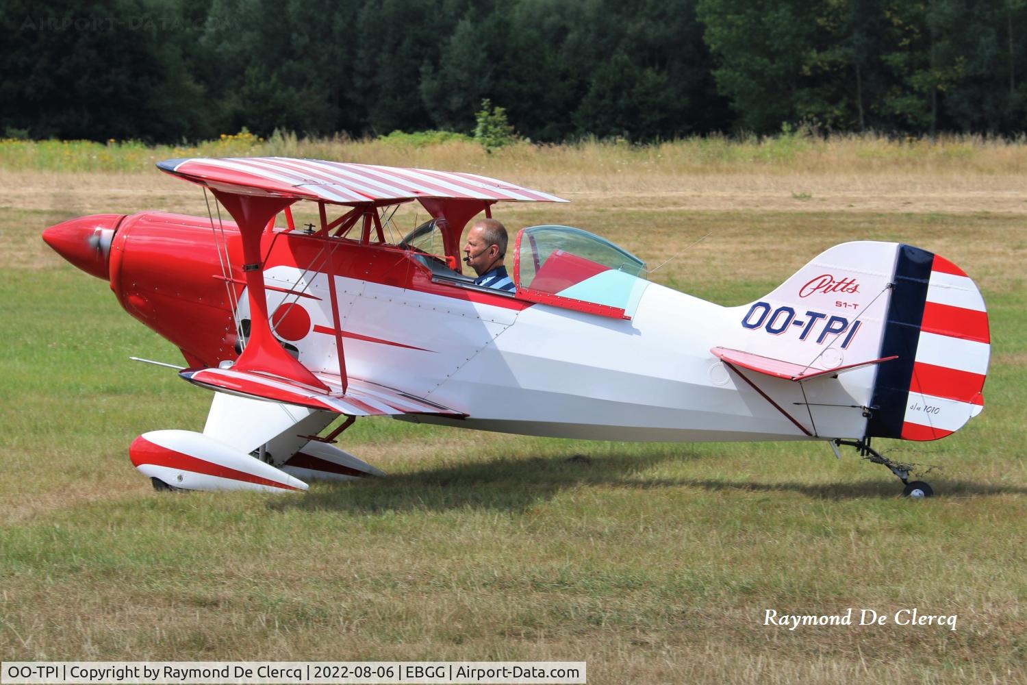OO-TPI, 1982 Aerotek Pitts S-1T Special C/N 1010, Tailwheelmeet at Overboelare.
