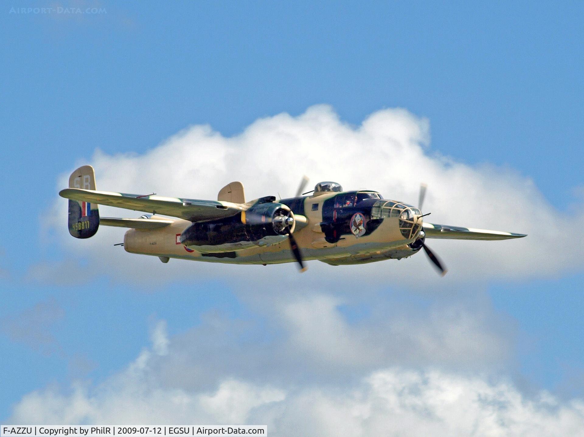F-AZZU, 1945 North American B-25J Mitchell Mitchell C/N 108-47562, F-AZZU 1945 North American B-25J Mitchell at Flying Legends Duxford