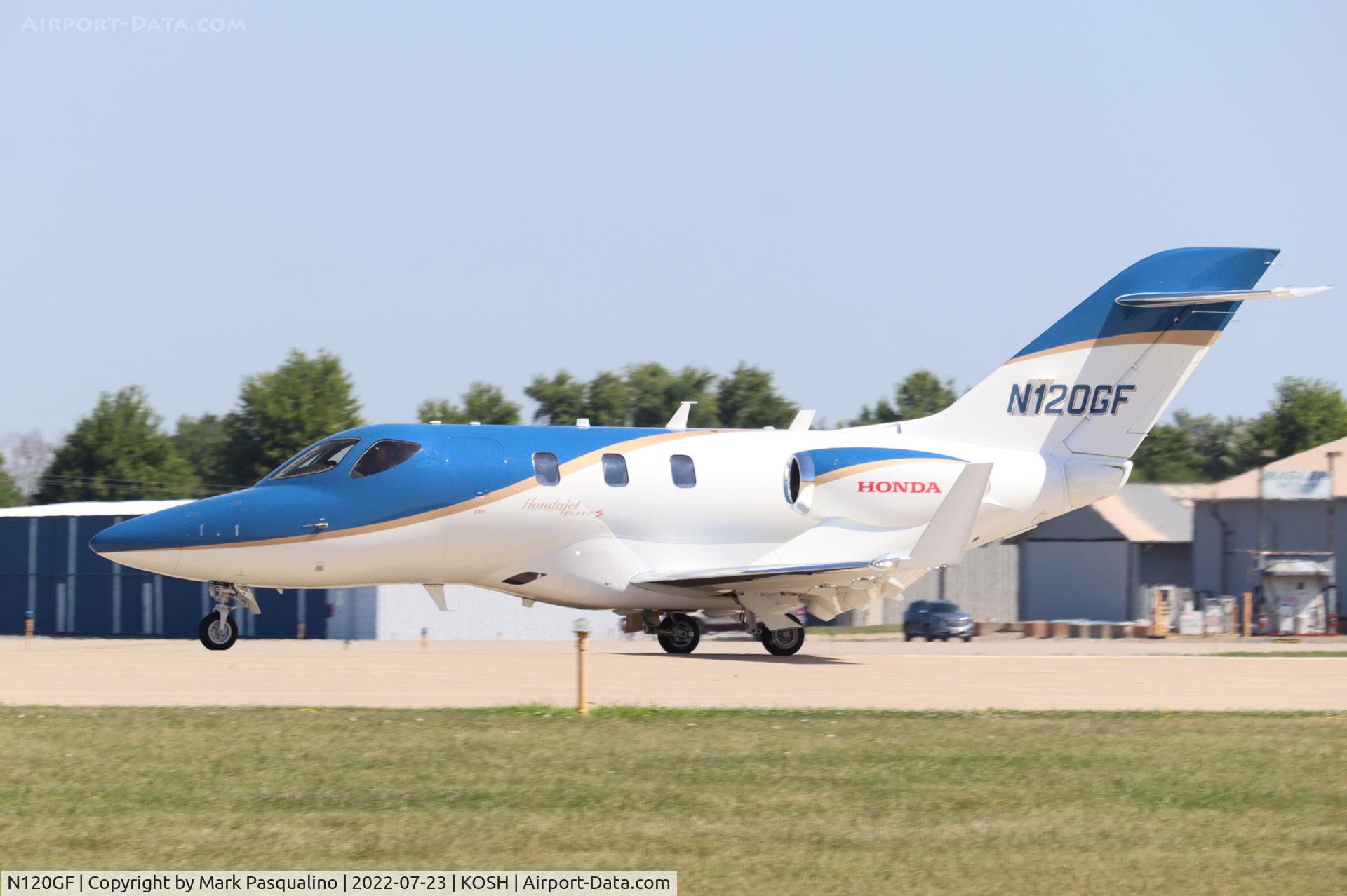 N120GF, 2022 Honda HA-420 Hondajet Elite S C/N 42000232, Honda HA-420 Hondajet Elite S