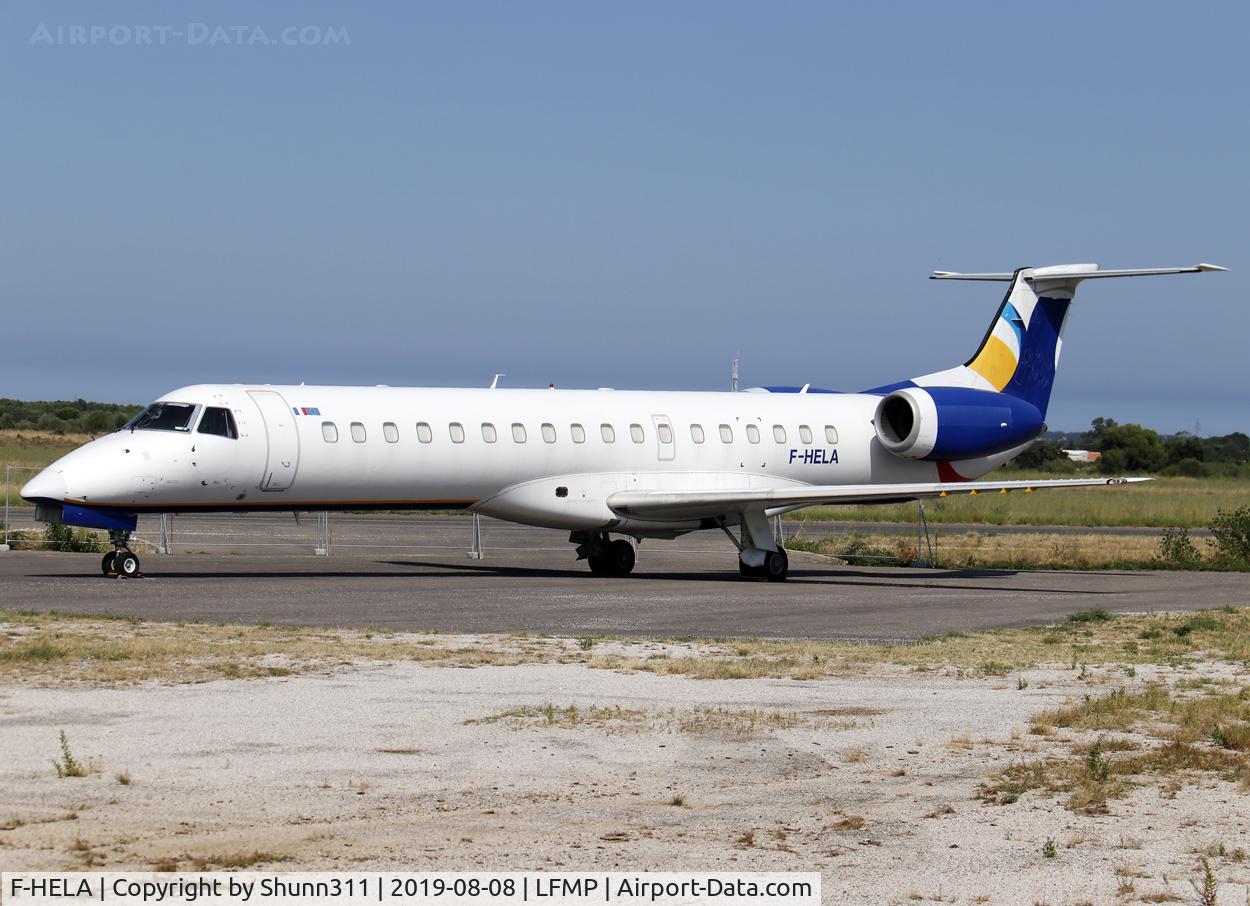 F-HELA, 1999 Embraer EMB-145EU (ERJ-145EU) C/N 145167, Parked...