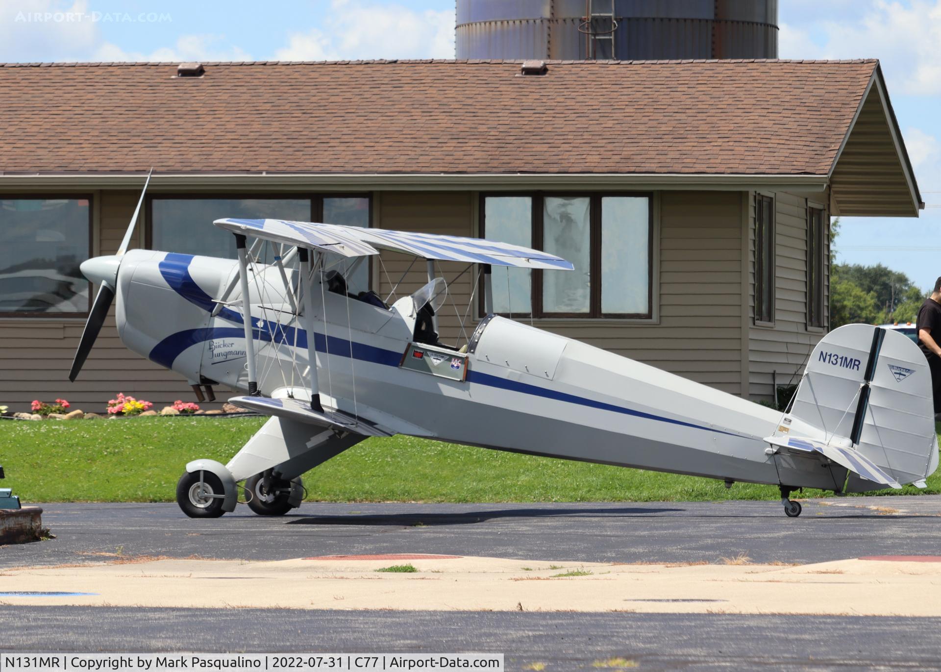 N131MR, 1954 Bucker E3B Jungmann C/N 468, Bucker E3B Jungmann