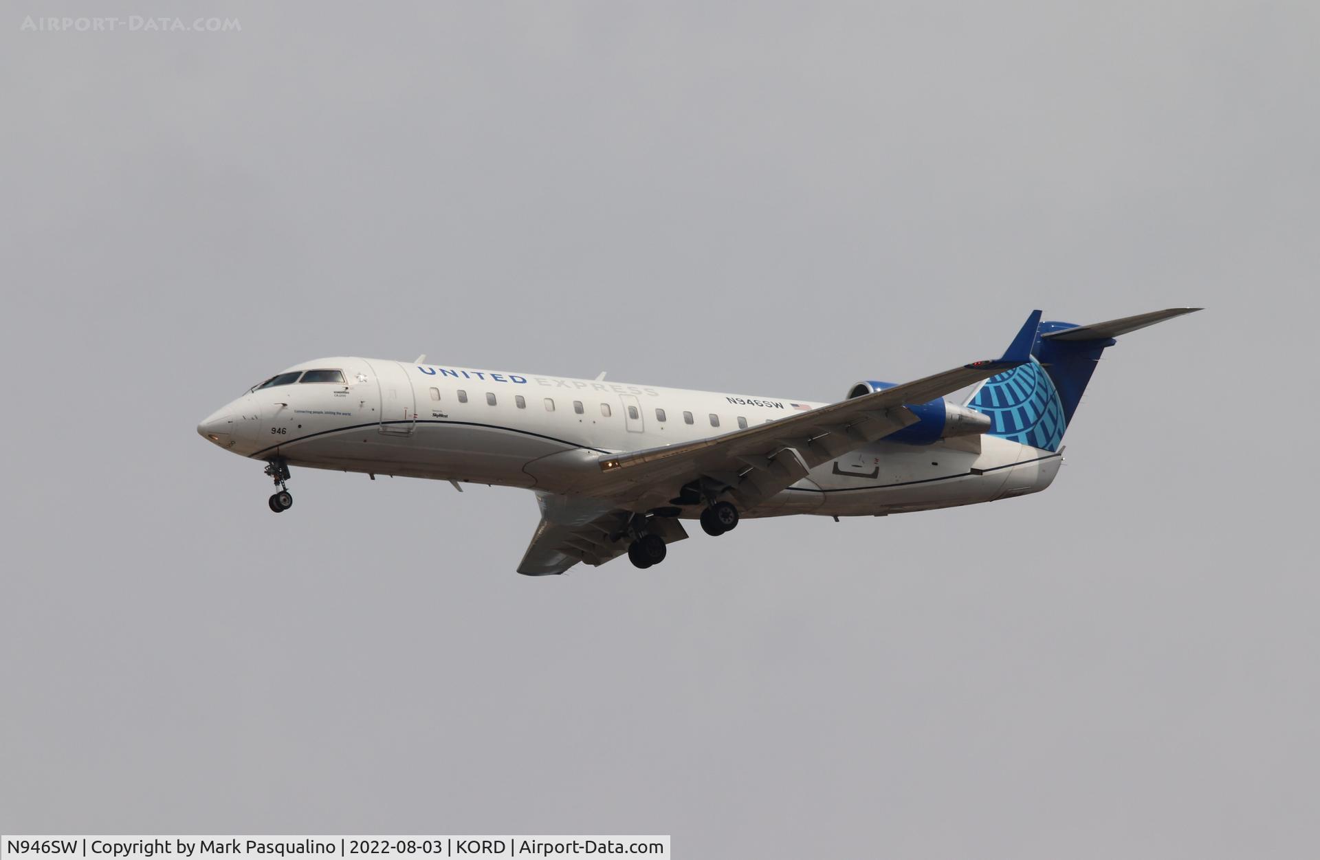 N946SW, 2003 Bombardier CRJ-200LR (CL-600-2B19) C/N 7776, CL-600-2B19