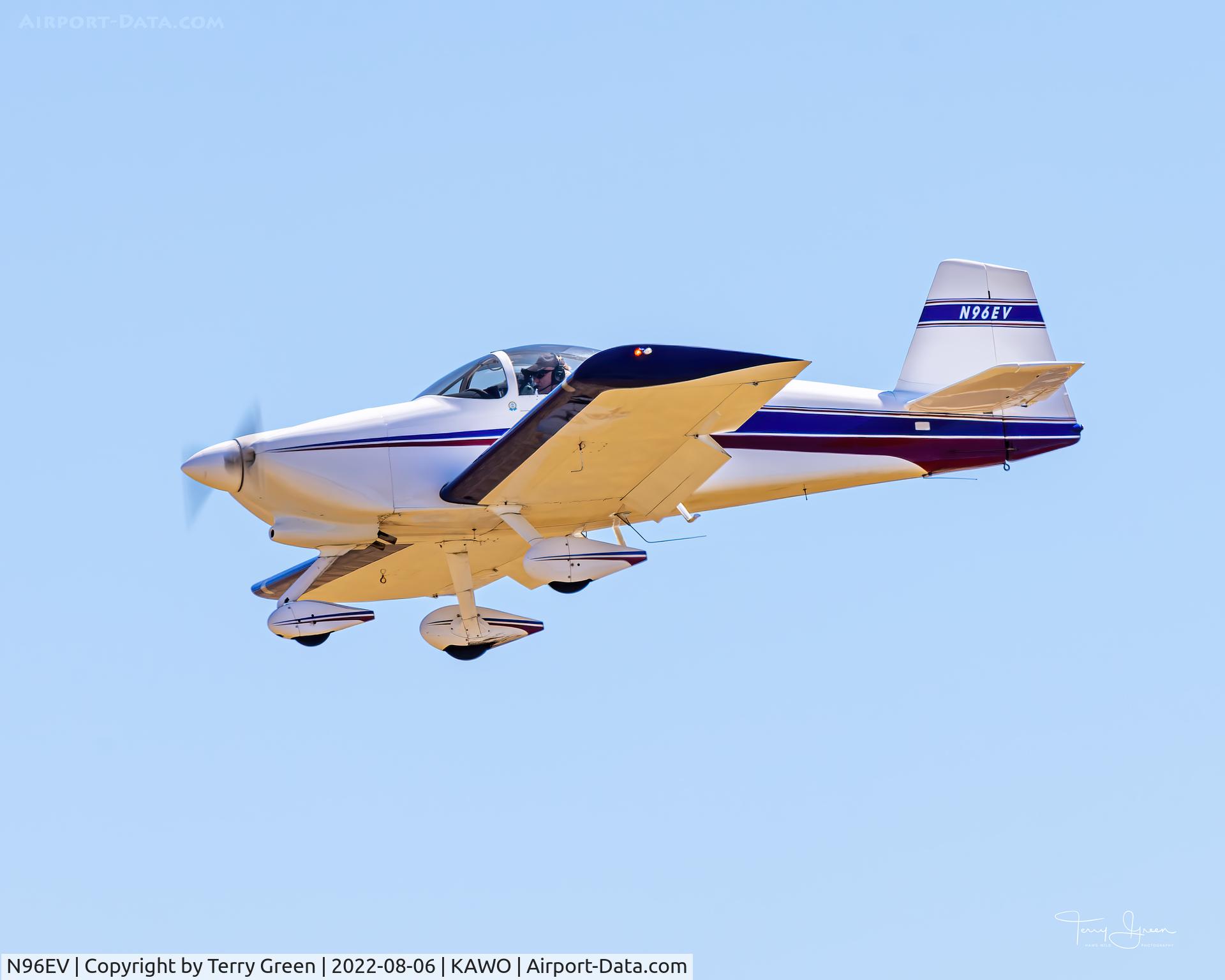 N96EV, 1996 Vans RV-6A C/N 21213, KAWO