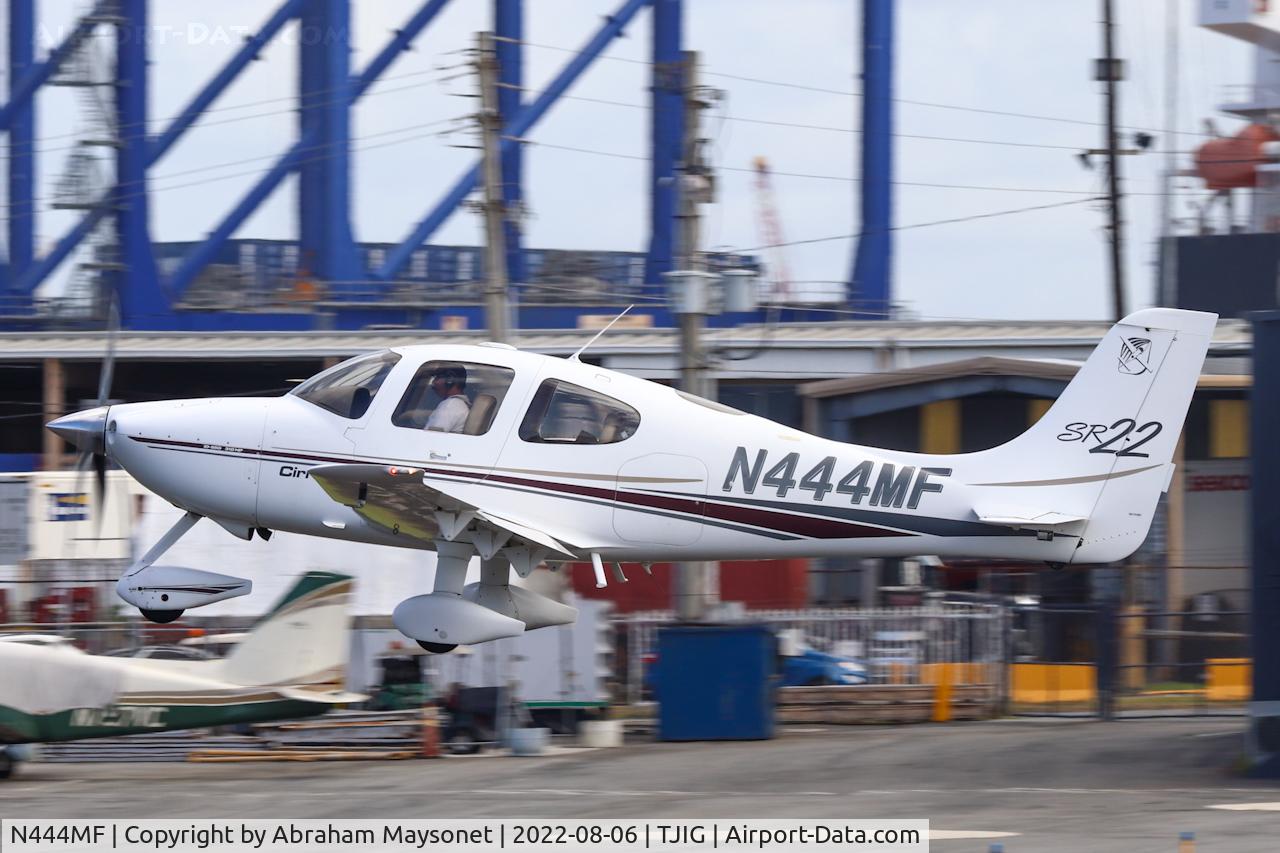 N444MF, 2002 Cirrus SR22 C/N 0174, New on data base