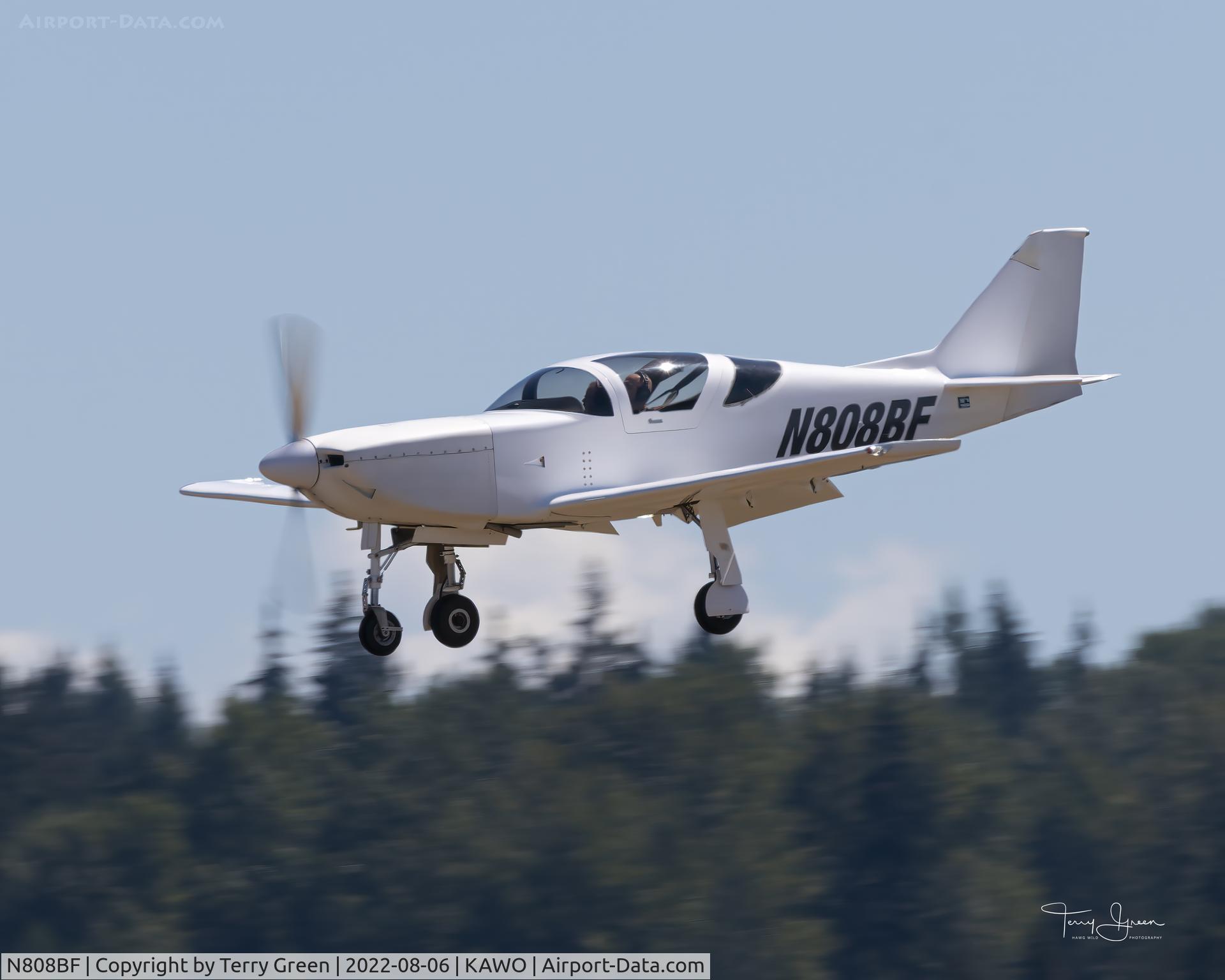 N808BF, Stoddard-Hamilton Glasair III SH-3R C/N 3299, KAWO
