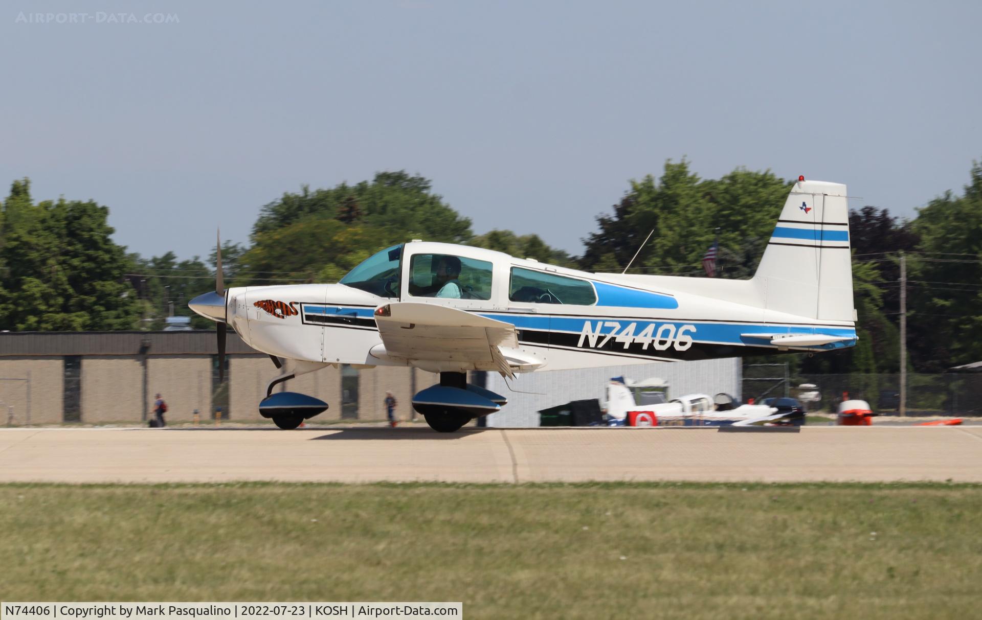 N74406, 1975 Grumman American AA-5B Tiger C/N AA5B-0214, Grumman American AA-5B