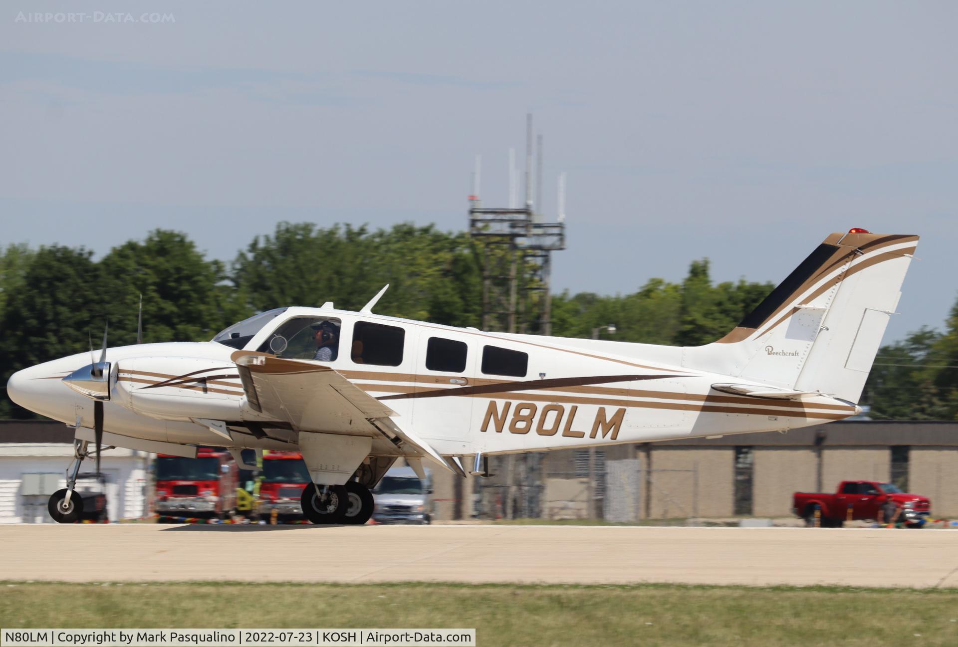 N80LM, 1979 Beech 58P Baron C/N TJ-216, Beech 58P