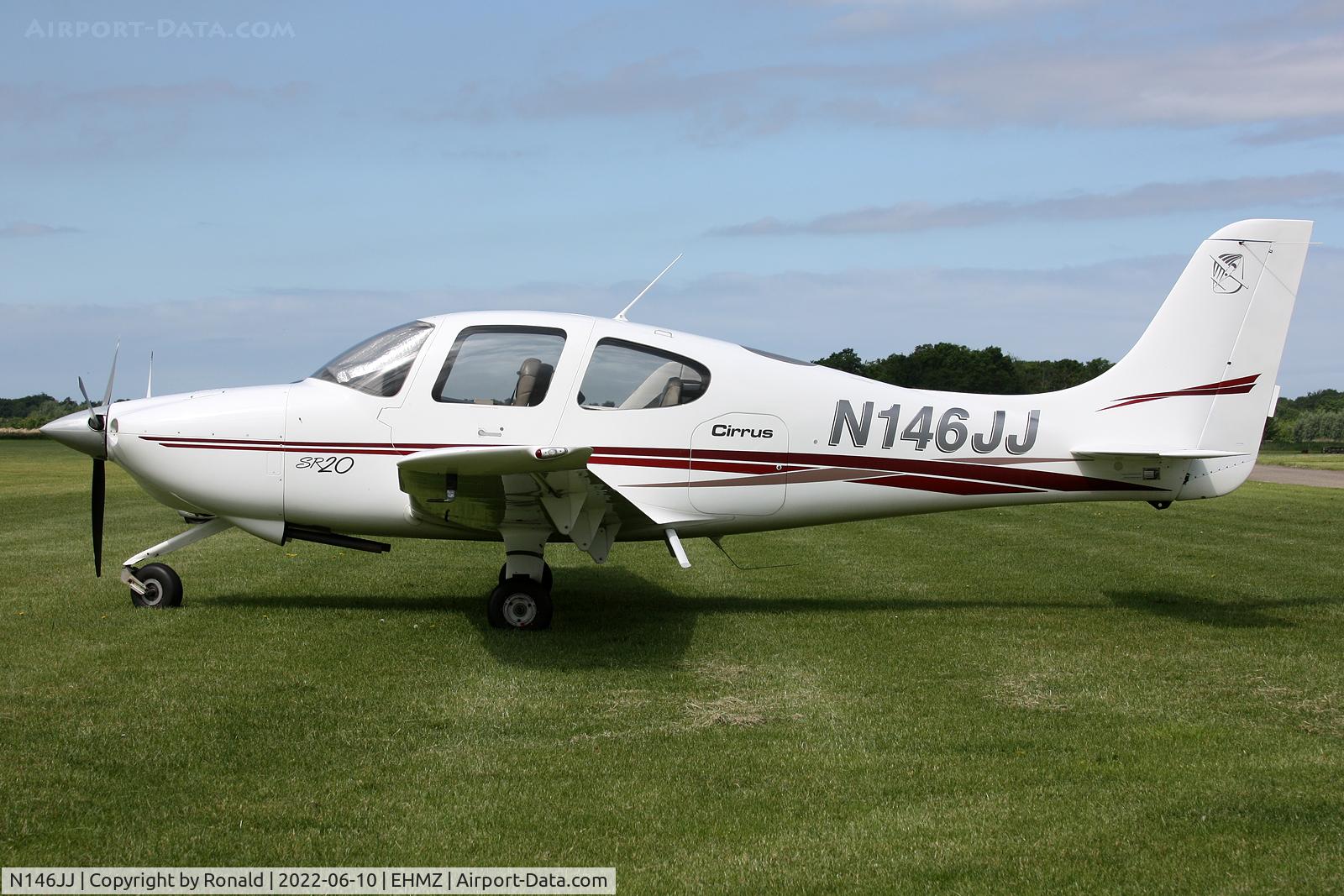 N146JJ, 2002 Cirrus SR20 C/N 1265, at ehmz