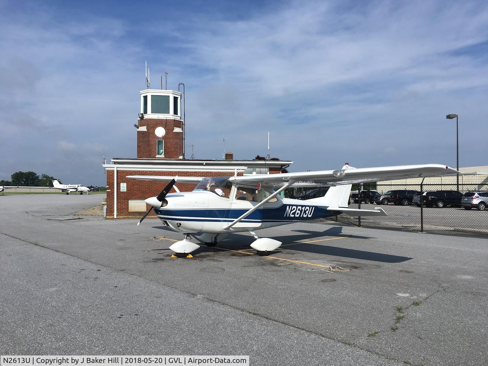 N2613U, 1963 Cessna 172D C/N 17250213, N2613U after rebuild, in Gainesville, GA on the way to Salem, OR.