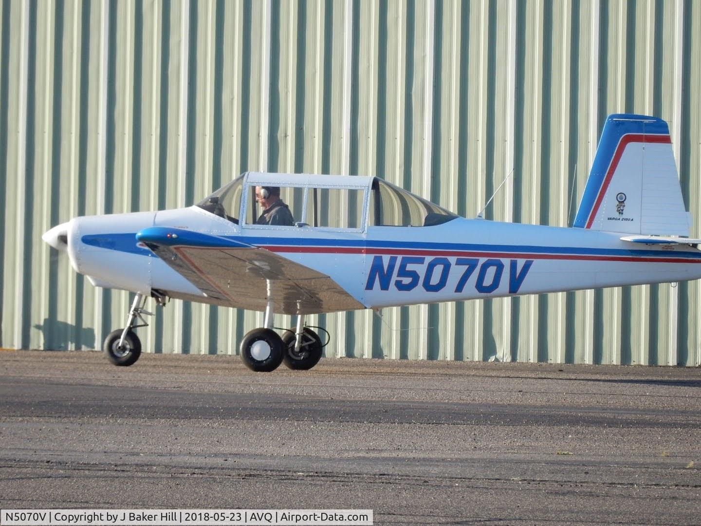 N5070V, 1976 Varga 2150A Kachina C/N VAC-59-76, Varga Kachina at AVQ, 2018