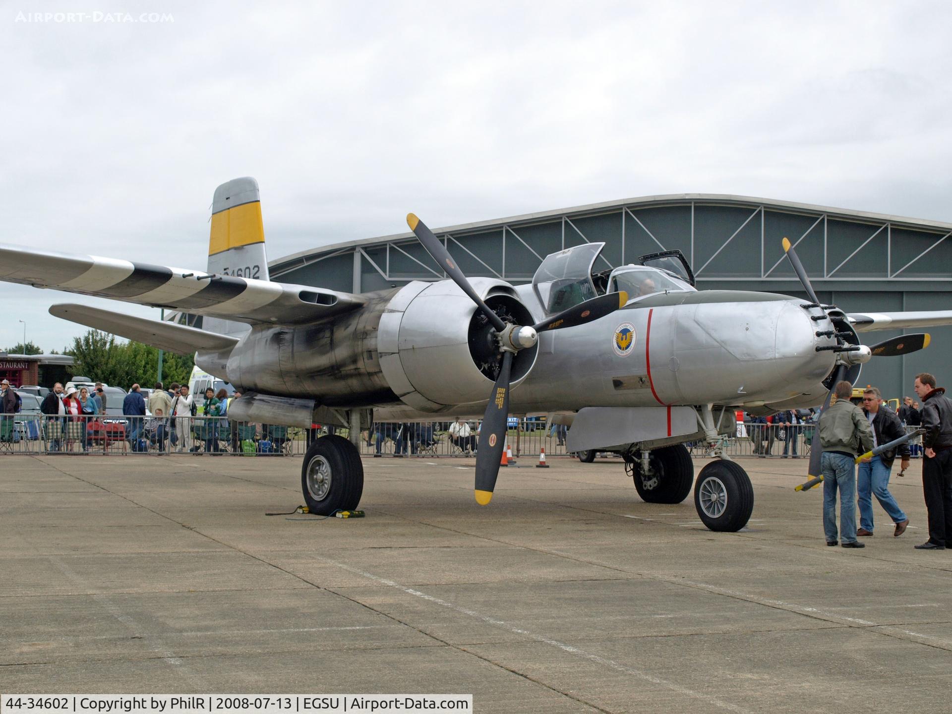 44-34602, 1944 Douglas A-26B Invader C/N 27881, 1944 Douglas A-26B Invader 44-34602 at Flying Legends Duxford