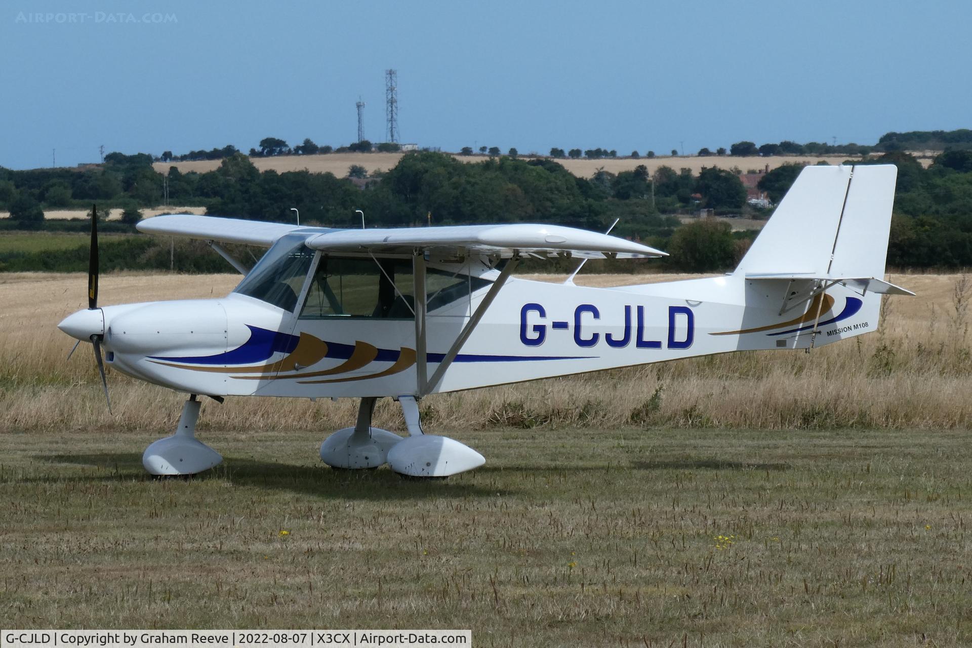 G-CJLD, 2016 Lambert Mission M108 C/N LAA 370-15408, Parked at Northrepps.