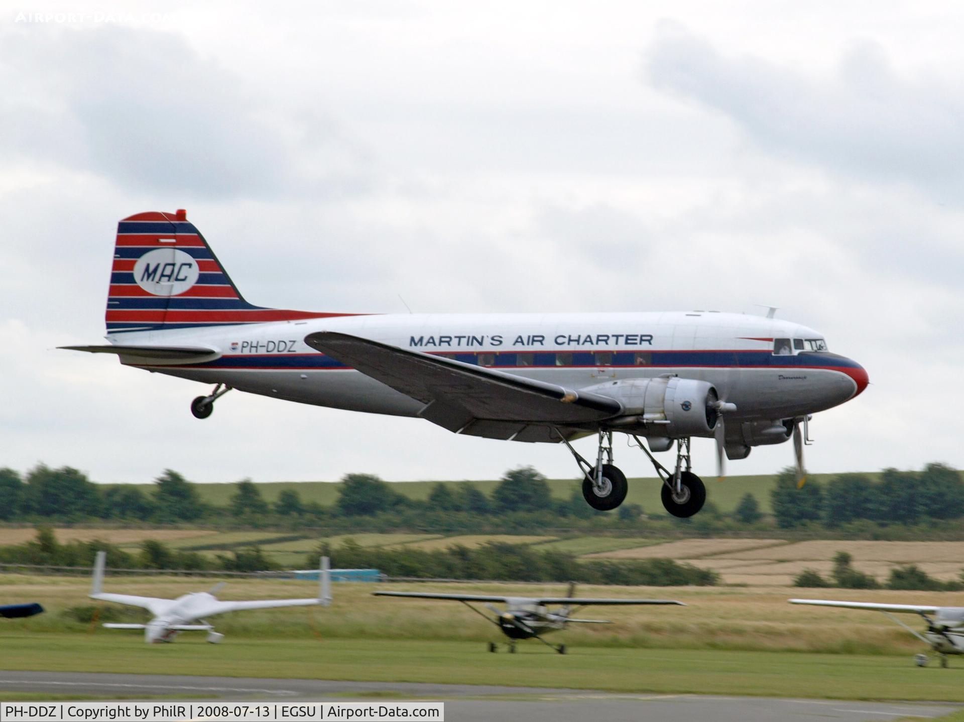 PH-DDZ, 1943 Douglas DC-3C-S1C3G (C-47A) C/N 19754, 1943 Douglas DCV-3C PH-DDZ at Flying Legends Duxford
