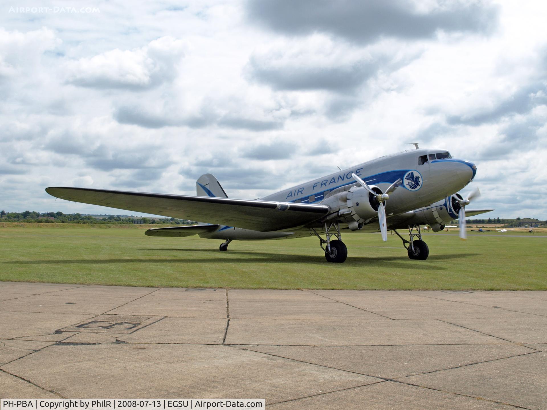 PH-PBA, 1943 Douglas DC-3C-S1C3G (C-47A-75-DL) C/N 19434, 1943 Douglas DC-3C PH-PBA Air France colours at Flying Legends