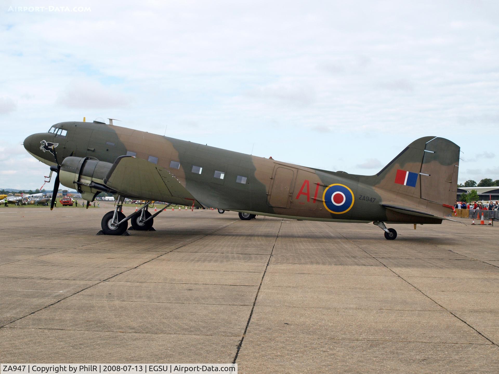 ZA947, 1943 Douglas C-47A-60-DL Dakota III C/N 10200, 1943 Douglas C-47A BoBMF ZA947 at Flying Legends Duxford