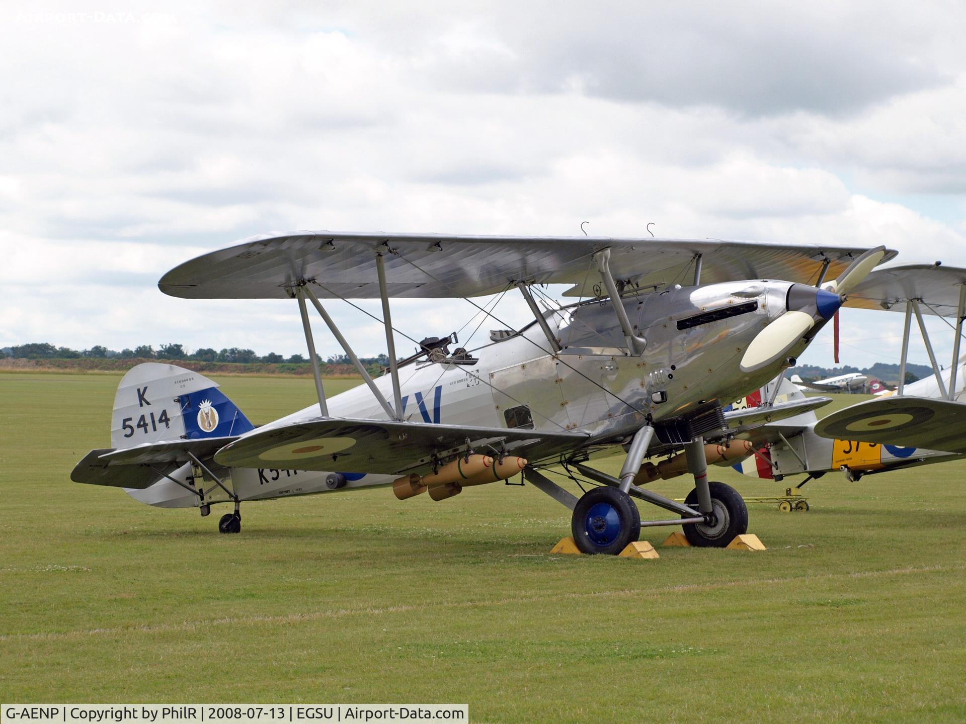 G-AENP, 1935 Hawker Hind C/N 41H/81902, Hawker Hind K5414 Flying Legends Duxford