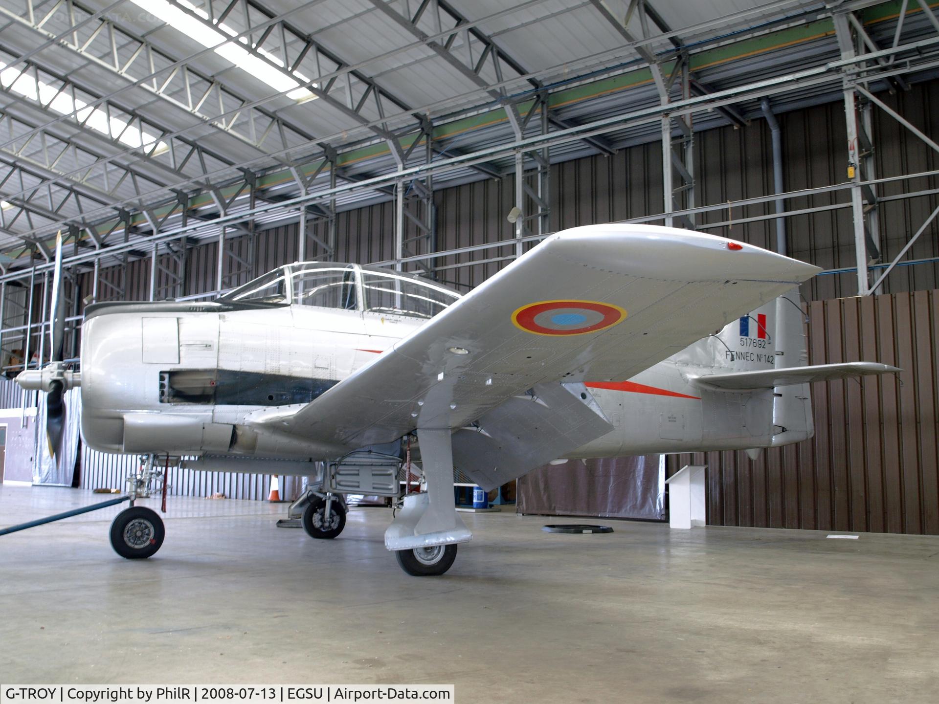 G-TROY, 1951 North American T-28A Trojan C/N 174-545, 1951 North American T-28A Trojan 517692 at Duxford