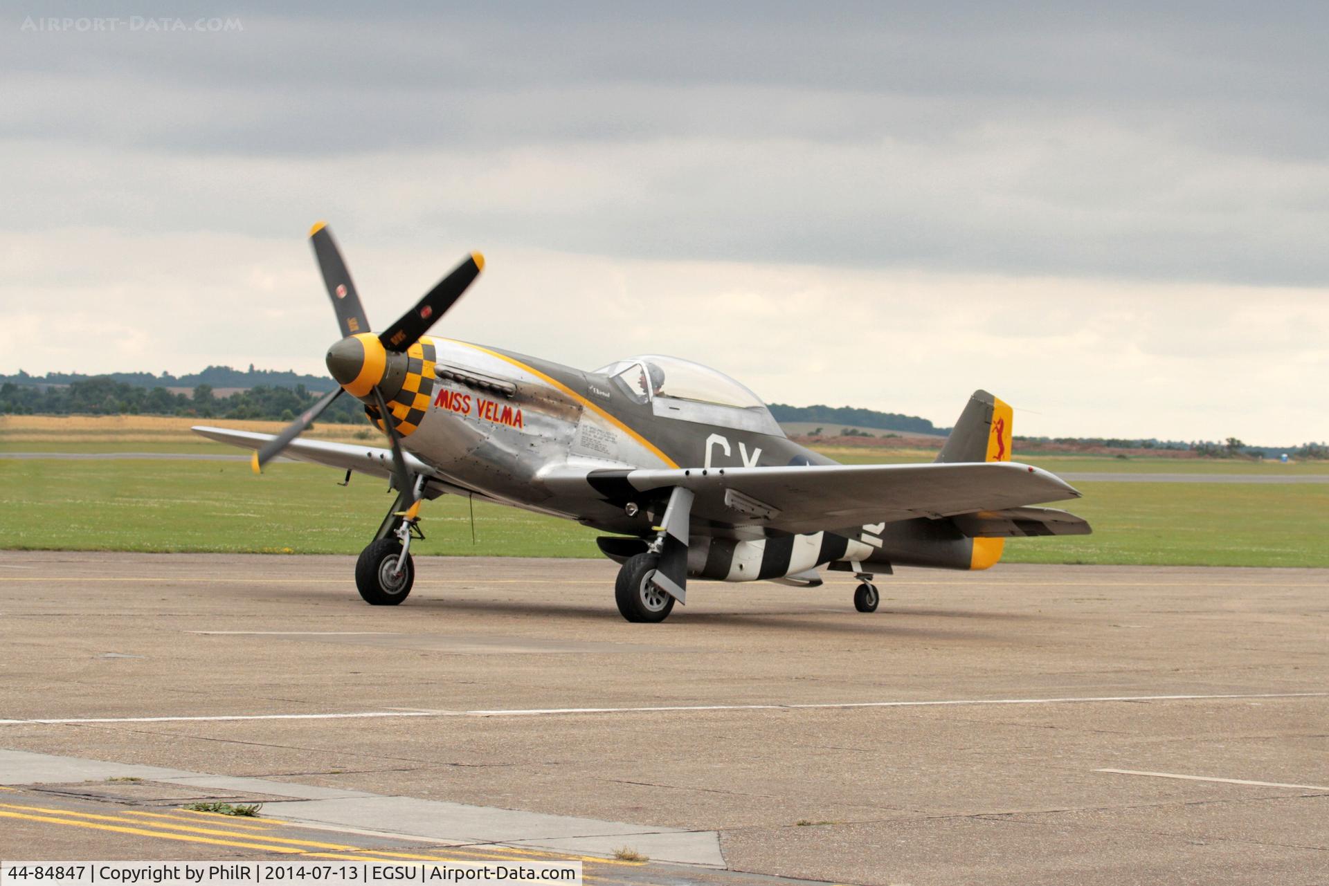 44-84847, 1944 North American TF-51D Mustang C/N 124-44703, 44-84847 1944 North American TF-51D Mustang Flying Legends Duxford