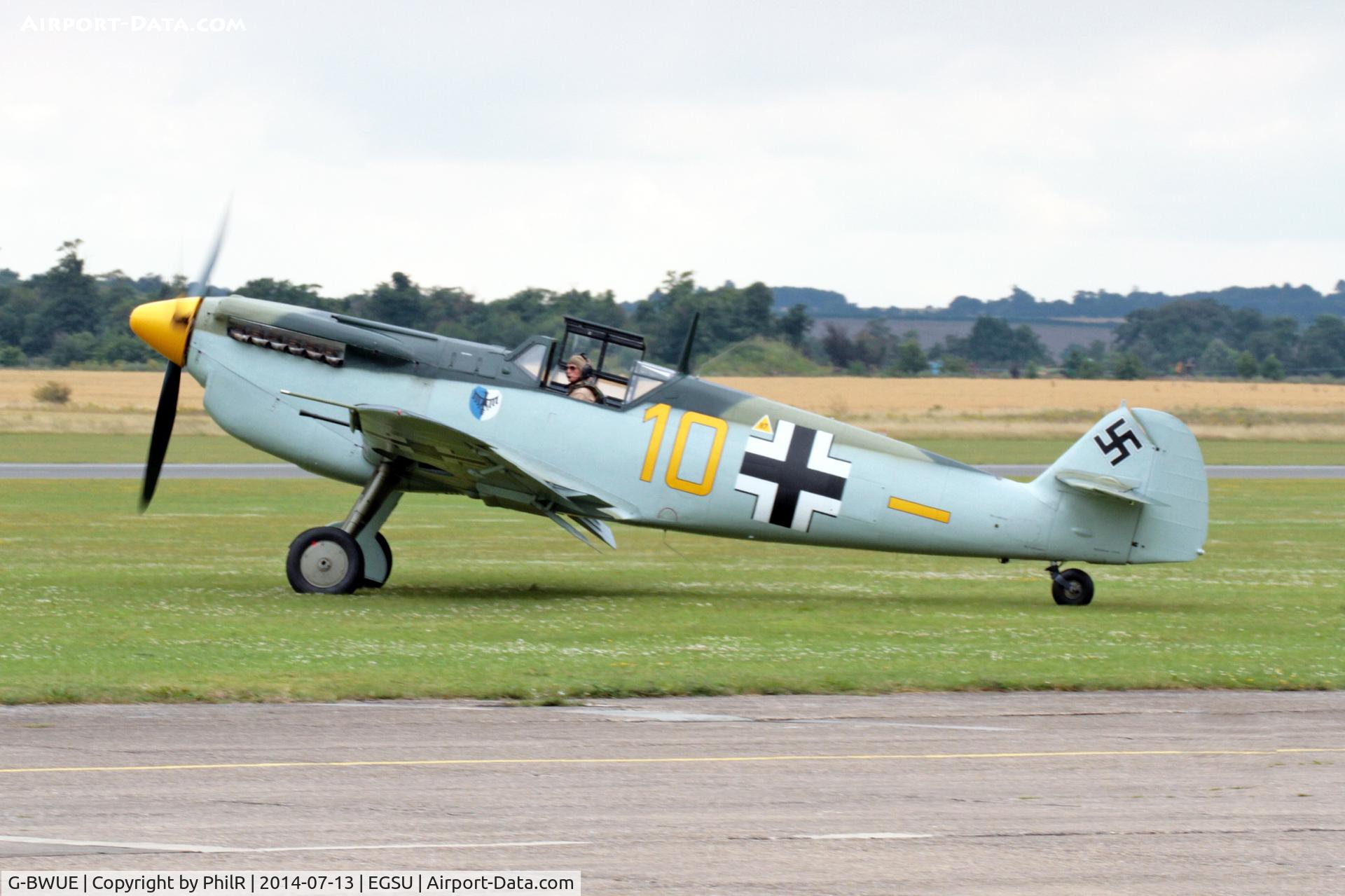 G-BWUE, 1949 Hispano HA-1112-M1L Buchon C/N 172, G-BWUE 1949 Hispano HA.1112MIL Buchon at Flying Legends Duxford