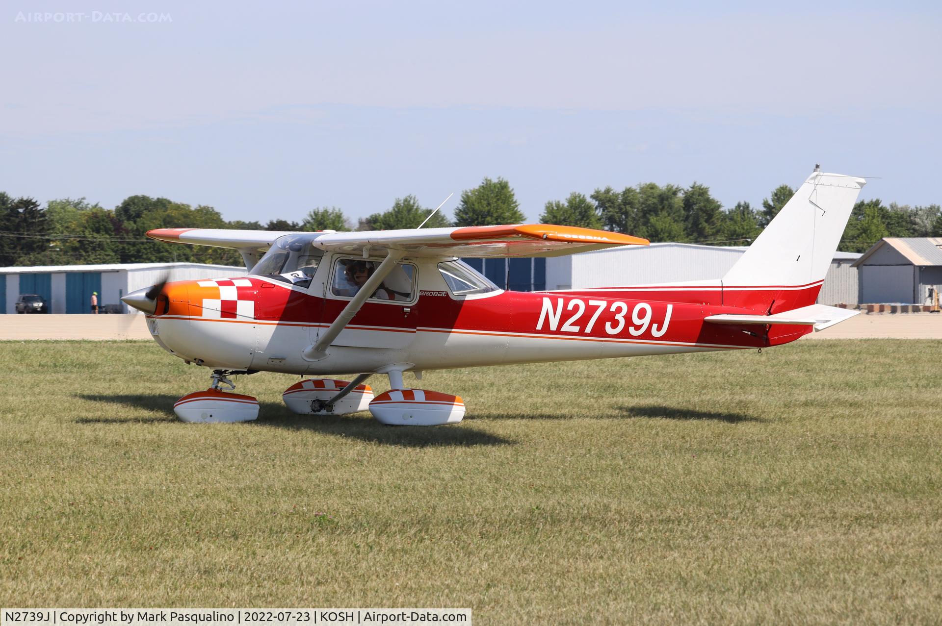 N2739J, 1974 Cessna A150M Aerobat C/N A1500578, Cessna A150M