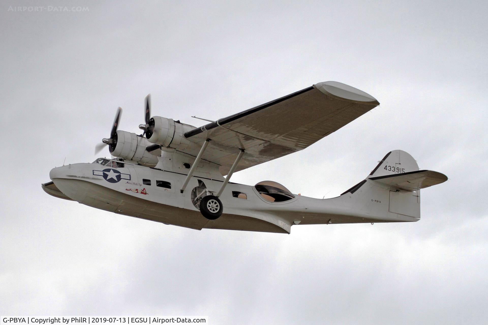 G-PBYA, 1944 Consolidated (Canadian Vickers) PBV-1A Canso A C/N CV-283, 433915 (G-PBYA) 1944 Canadian Vickers PBY-1A Canso A 
 (Catalina) Duxford