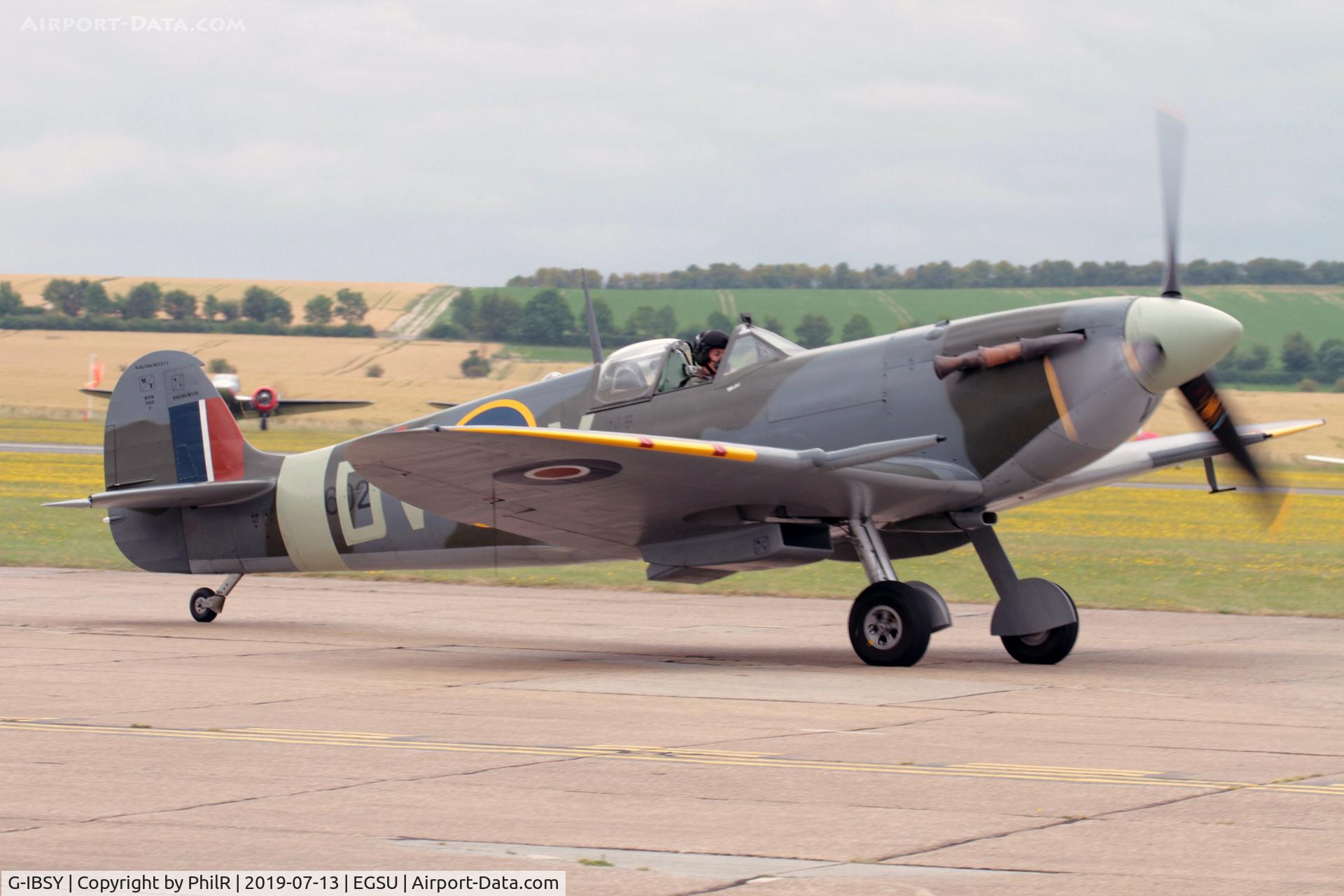 G-IBSY, 1942 Supermarine 349 Spitfire Vc C/N EE602, EE602 1942 VS Spitfire MK Vc Duxford
