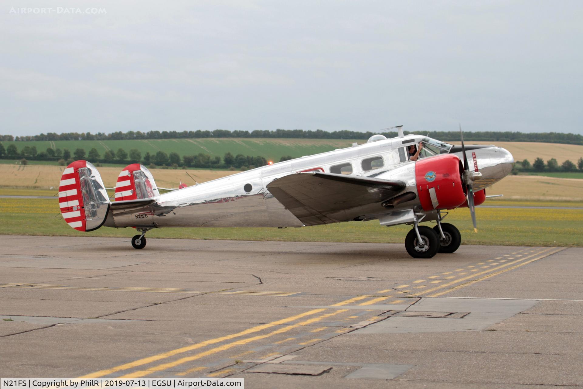 N21FS, 1952 Beech Expeditor 3NM C/N CA-138, N21FS 1952 Bech Expeditor 3NM Duxford