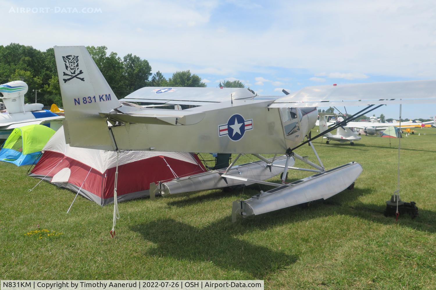 N831KM, 2018 Zenith CH-701 C/N 7-10144, 2018 Zenith CH-701, c/n: 7-10144, AirVenture 2022