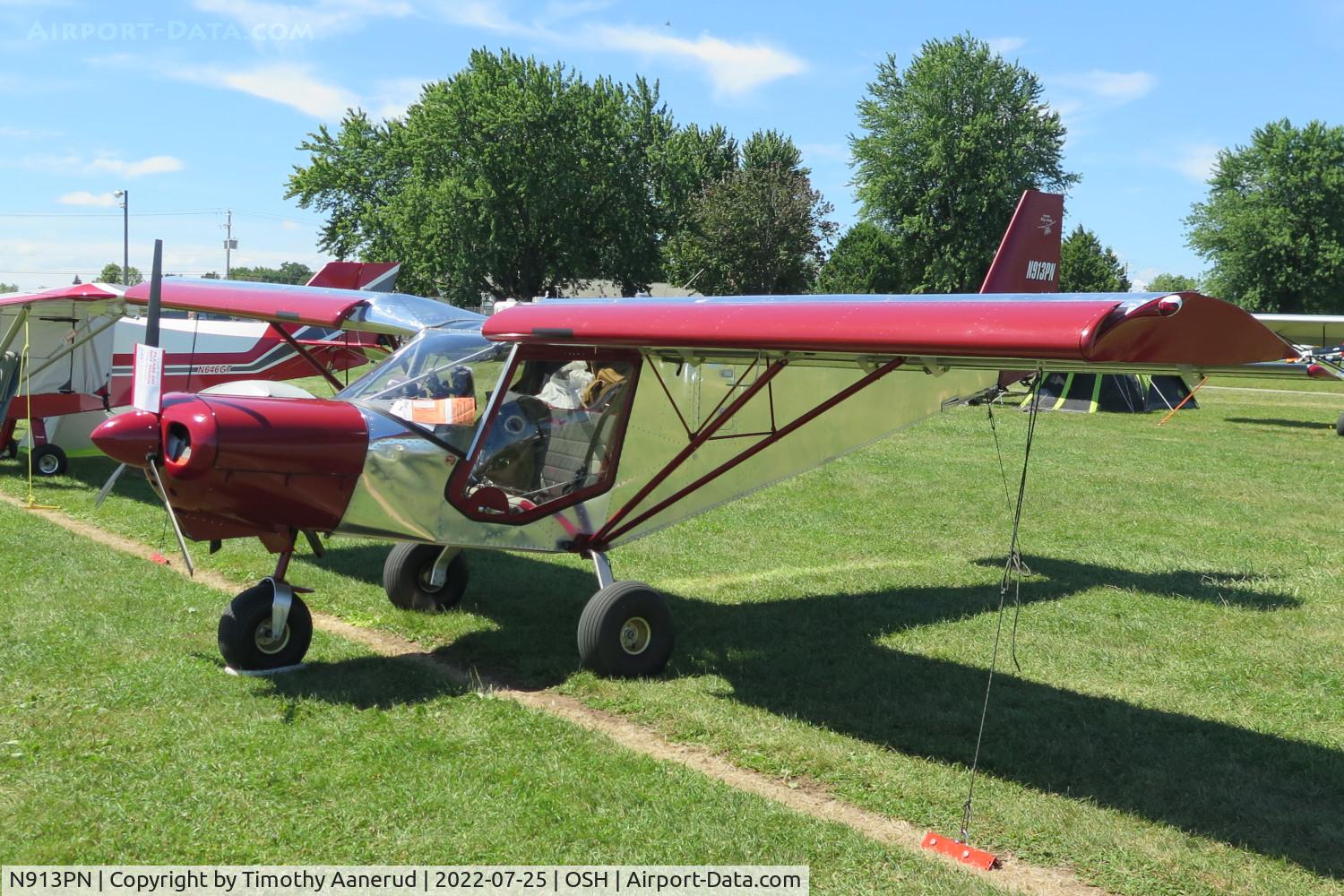 N913PN, 2015 Zenith STOL CH-701 C/N 7-5824, 2015 Zenith STOL CH-701, c/n: 7-5824, C-90 powered.  AirVenture 2022