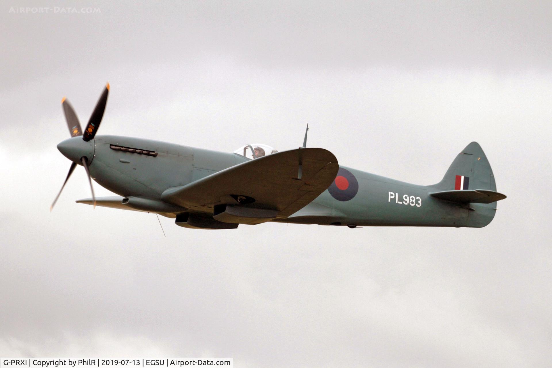 G-PRXI, 1944 Supermarine 361 Spitfire PR.XI C/N 6S/583723, PL983 1944 VS Spitfire XI Duxford
