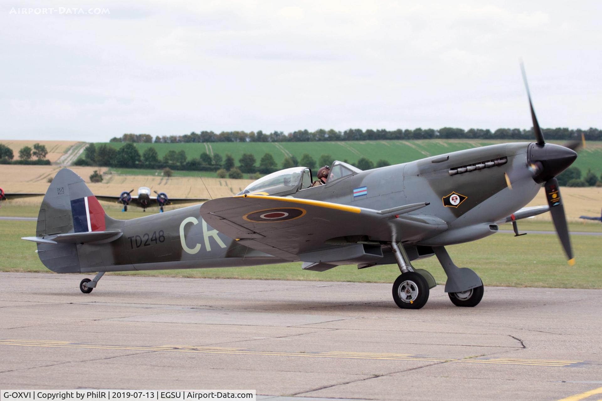 G-OXVI, 1945 Supermarine 361 Spitfire LF.XVIe C/N CBAF.IX.4262, TD248 1945 VS Spitfire XVI Duxford
