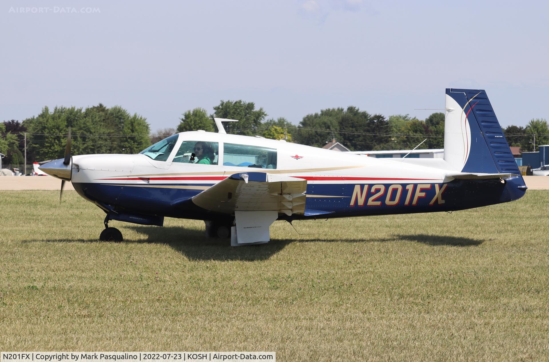 N201FX, 1977 Mooney M20J 201 C/N 24-0206, Mooney M20J