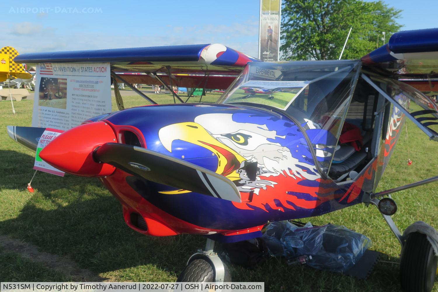 N531SM, 2018 Zenith STOL CH-750 C/N 75-7662, 2018 Zenith STOL CH-750, c/n: 75-7662, AirVenture 2022