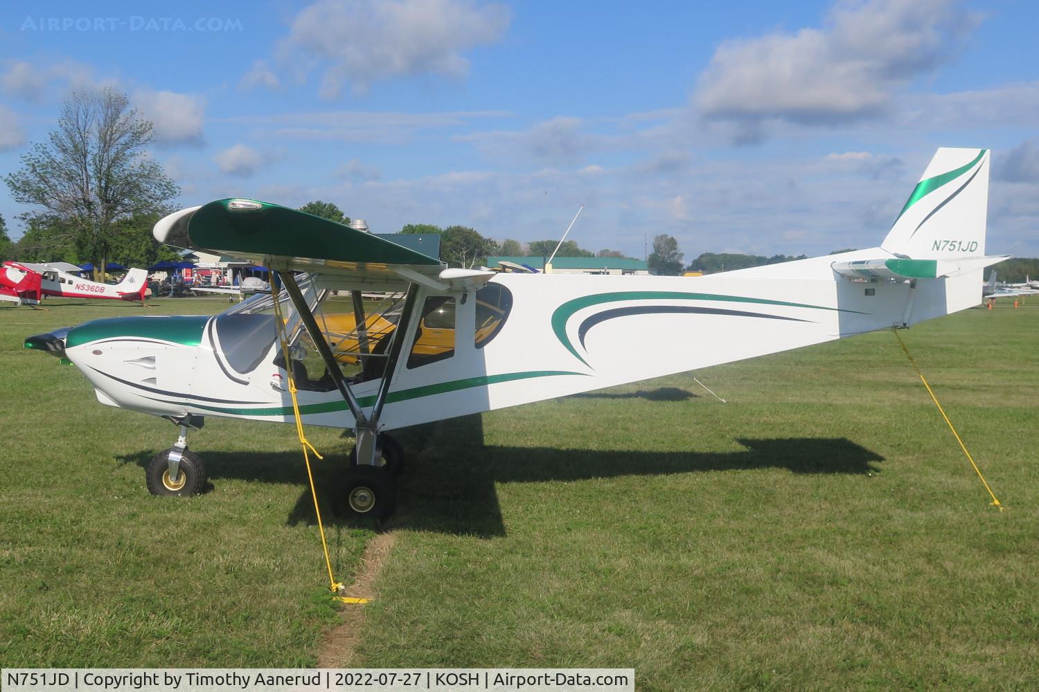 N751JD, 2021 Zenith CH-750 STOL C/N 8753, 2021 ZENITH AIRCRAFT CO CH-750 STOL, c/n: 8753, AirVenture 2022