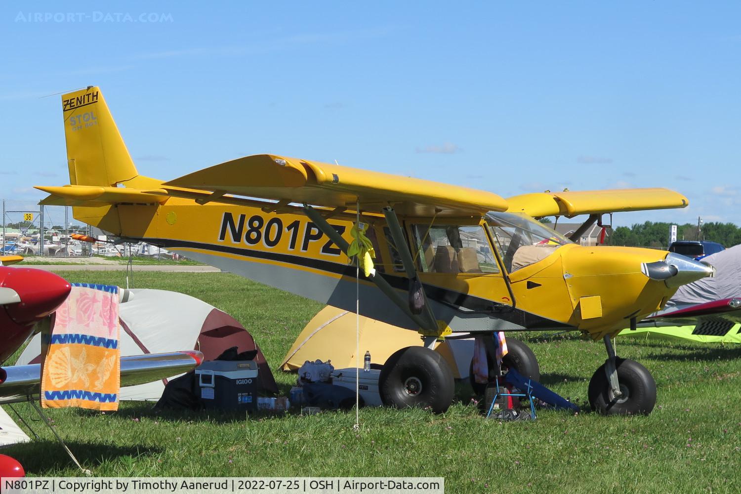 N801PZ, 2017 Zenith STOL CH-801 C/N 8-4758, 2017 Zenith STOL CH-801, c/n: 8-4758, AirVenture 2022