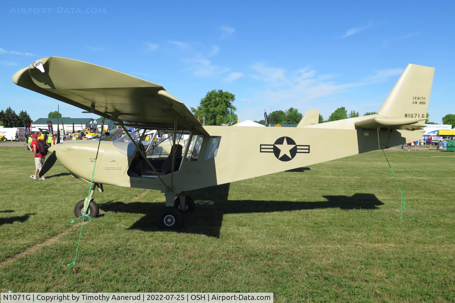 N1071G, 2005 Zenith STOL CH 801 C/N 8-4396, 2005 Liming Gary CH 801, c/n: 8-4396, AirVenture 2022.  Ex N1776G