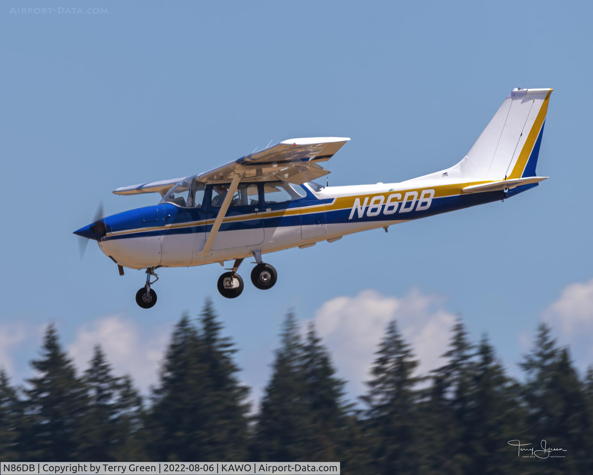 N86DB, 1970 Cessna 172K Skyhawk C/N 17259123, KAWO