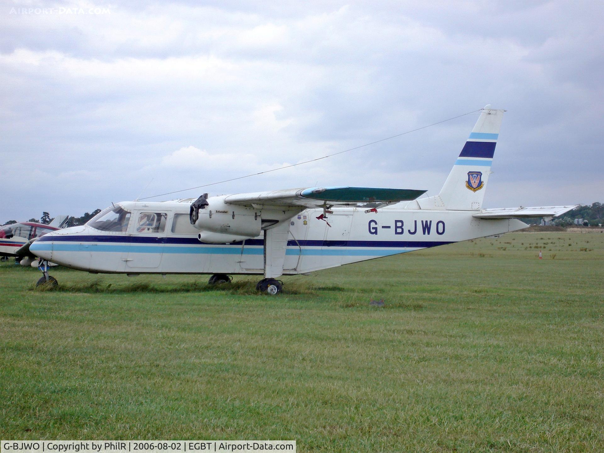 G-BJWO, 1973 Britten-Norman BN-2A-26 Islander C/N 334, 1973 BN-2A Islander G-BJWO Turweston Airfield
