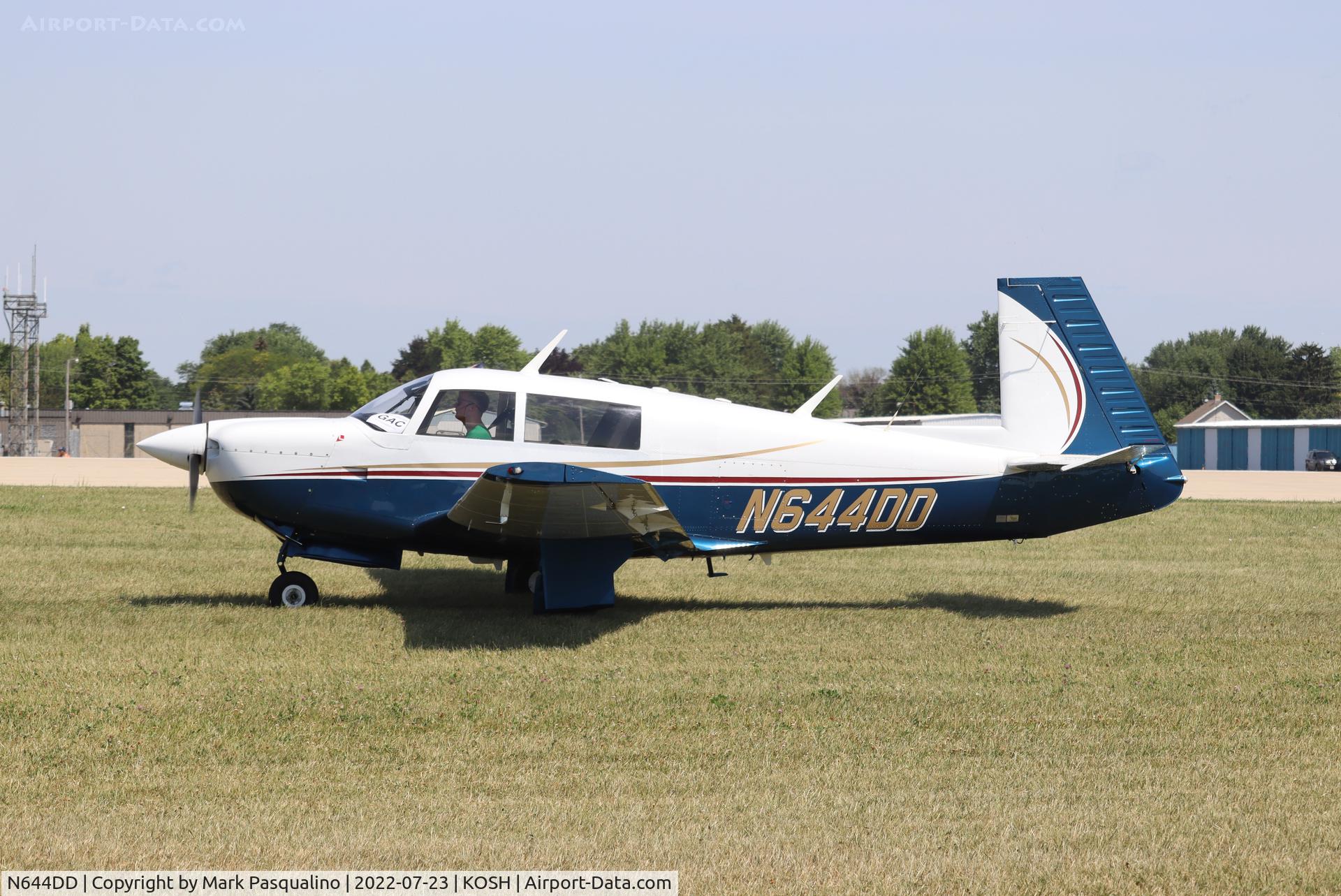 N644DD, 1978 Mooney M20J 201 C/N 24-0664, Mooney M20J