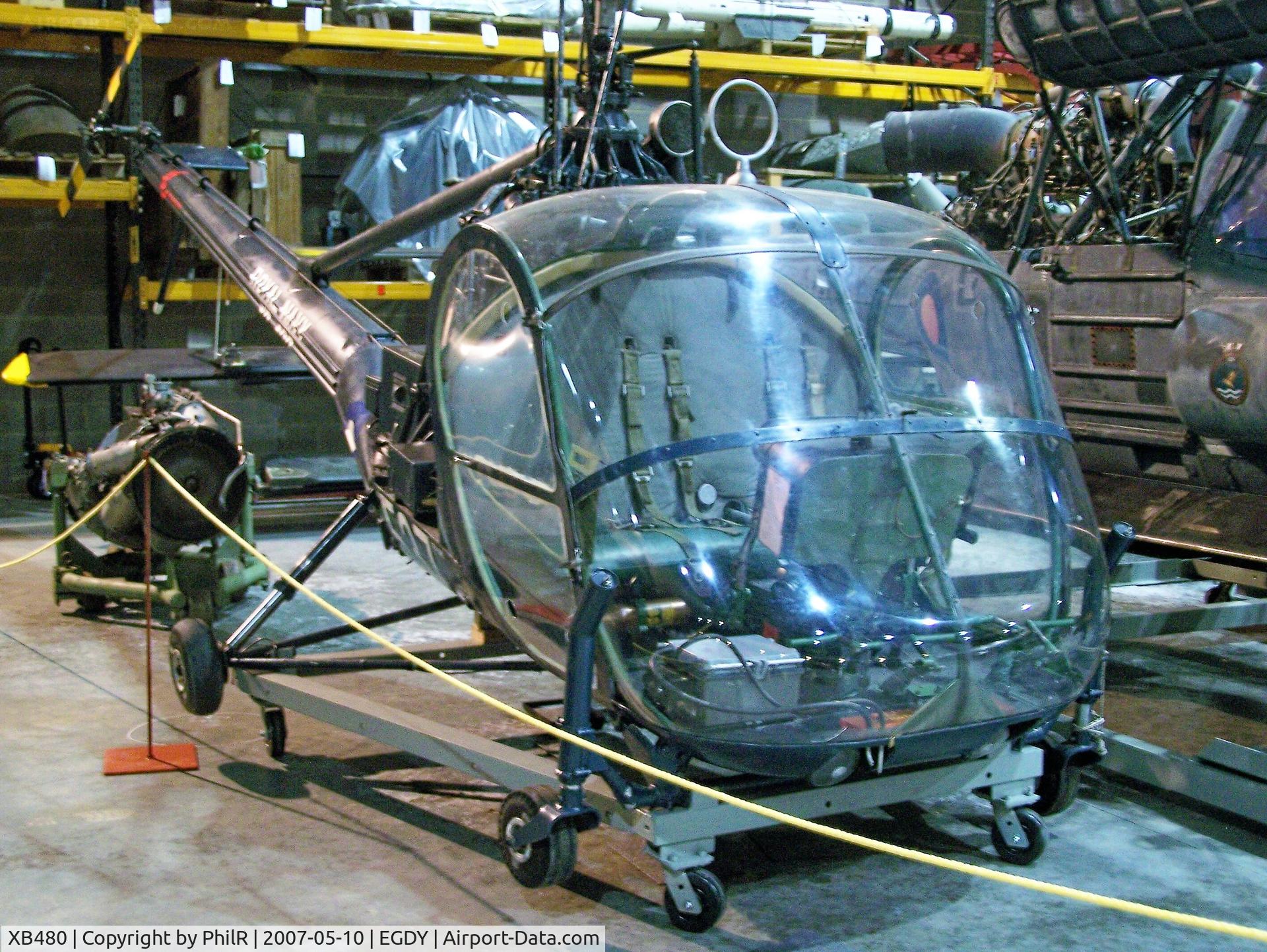 XB480, Hiller HT.1 C/N 540, Hiller HT1 XB480 FAA Museum Yeovilton