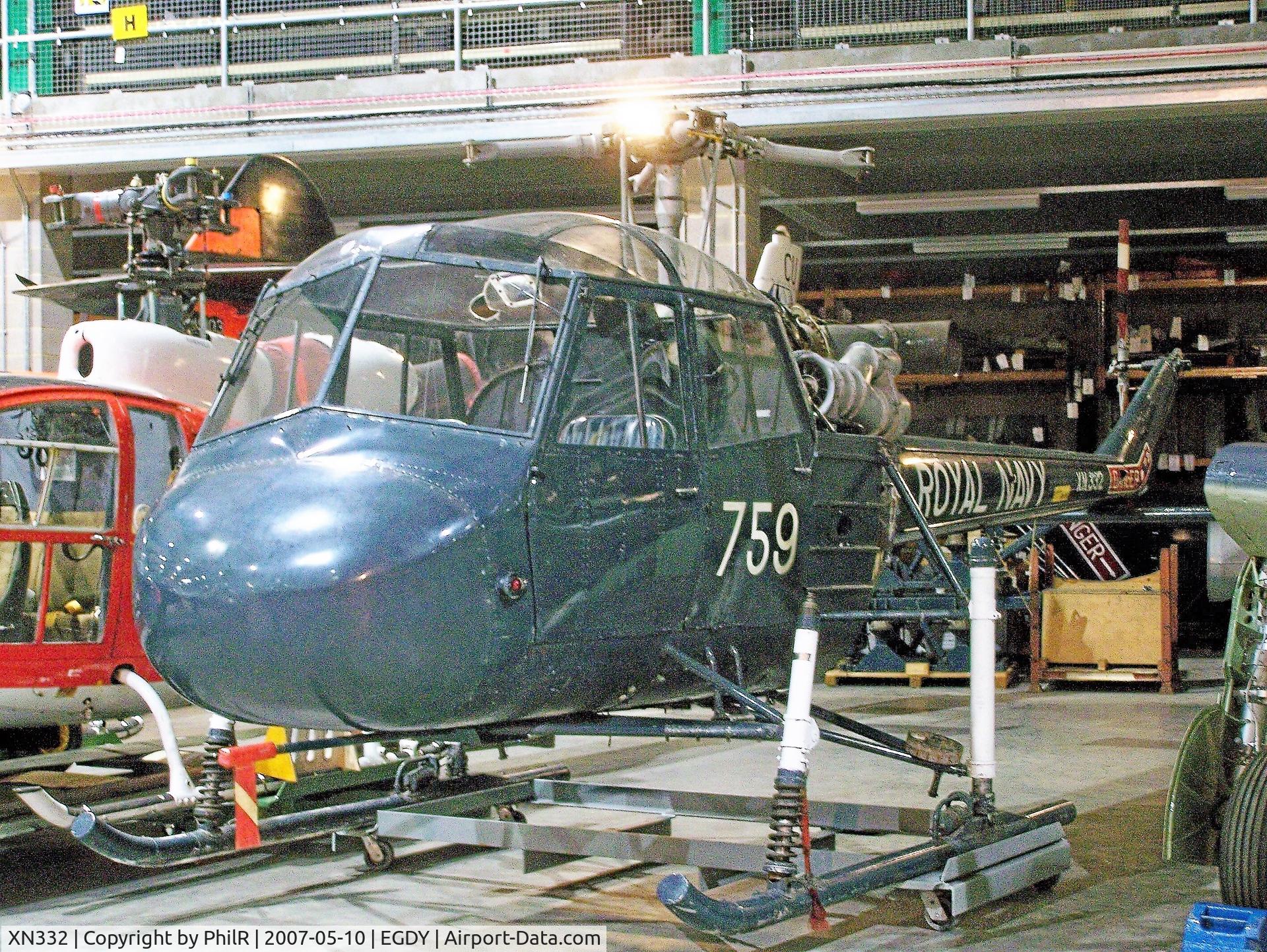 XN332, 1958 Saunders-Roe P531-1 C/N S2/5268, 1958 SARO P531 XN332 FAA Museum Yeovilton